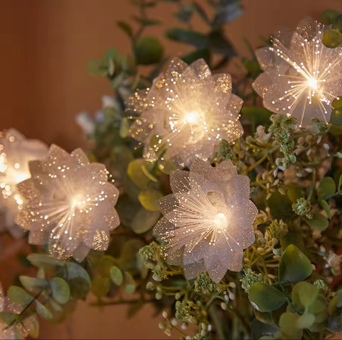 Fairy Lights Christmas Tree String Lights Decorations Light Battery Operated Fairy Lights For New Year Holiday Hanging Curtain Lights