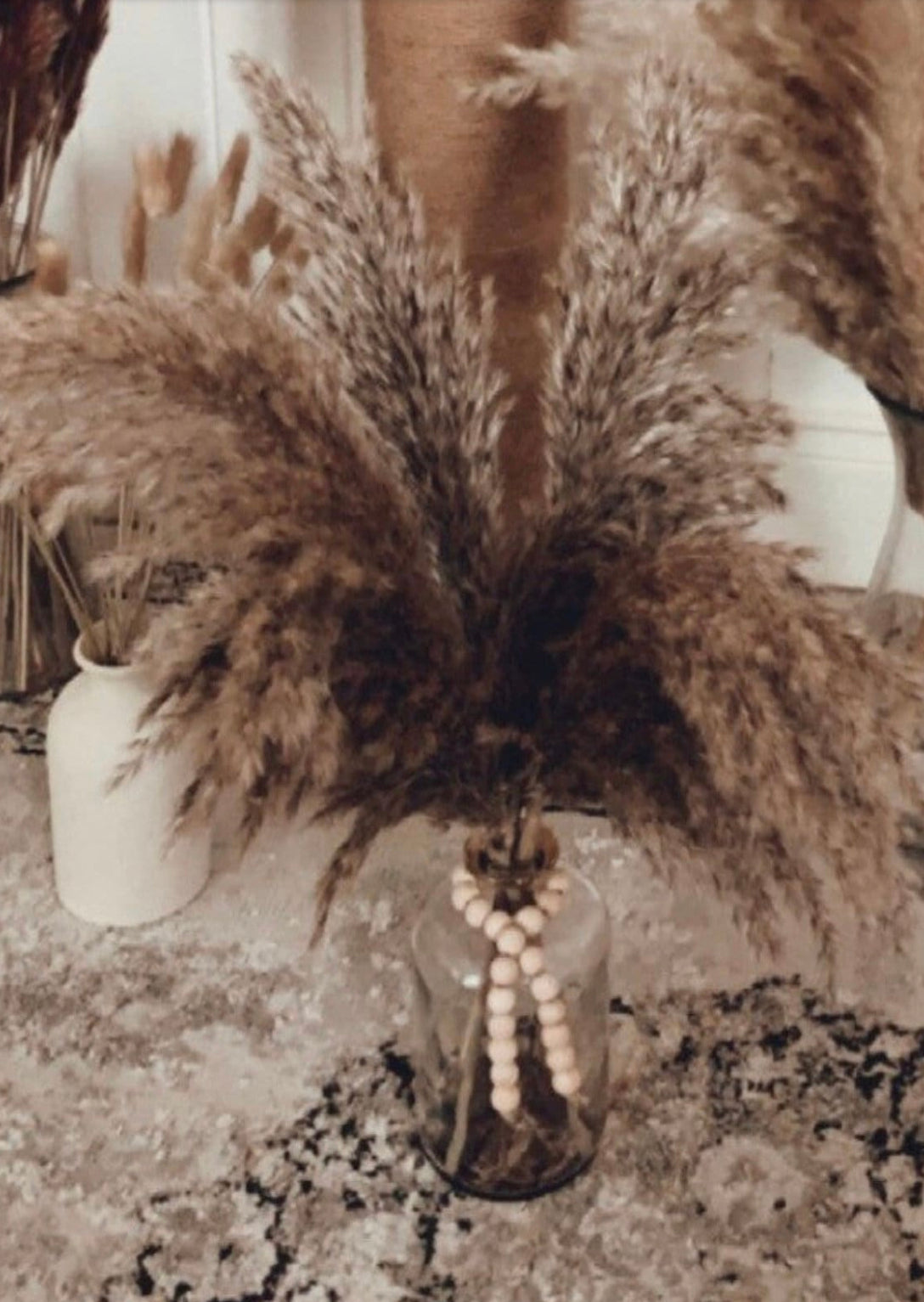 Sale extra large cream fluffy natural pampas grass 60-140cm pampas stem, gift for her, dried flowers, pampass grass / pampas bouquet
