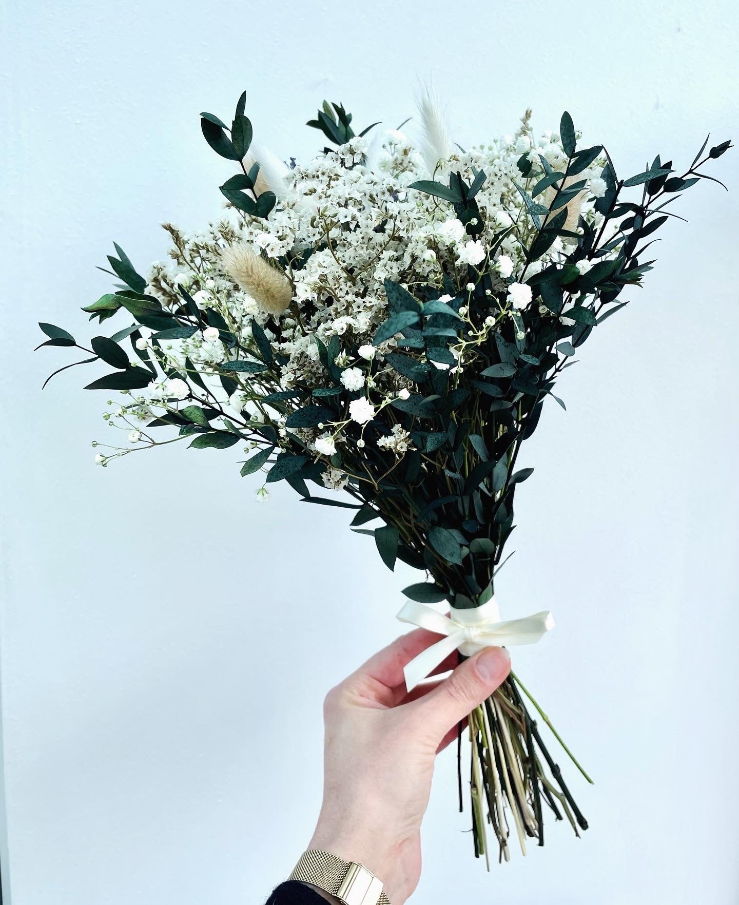 Gybsophila / Eucalyptus / Lavender Bouquet