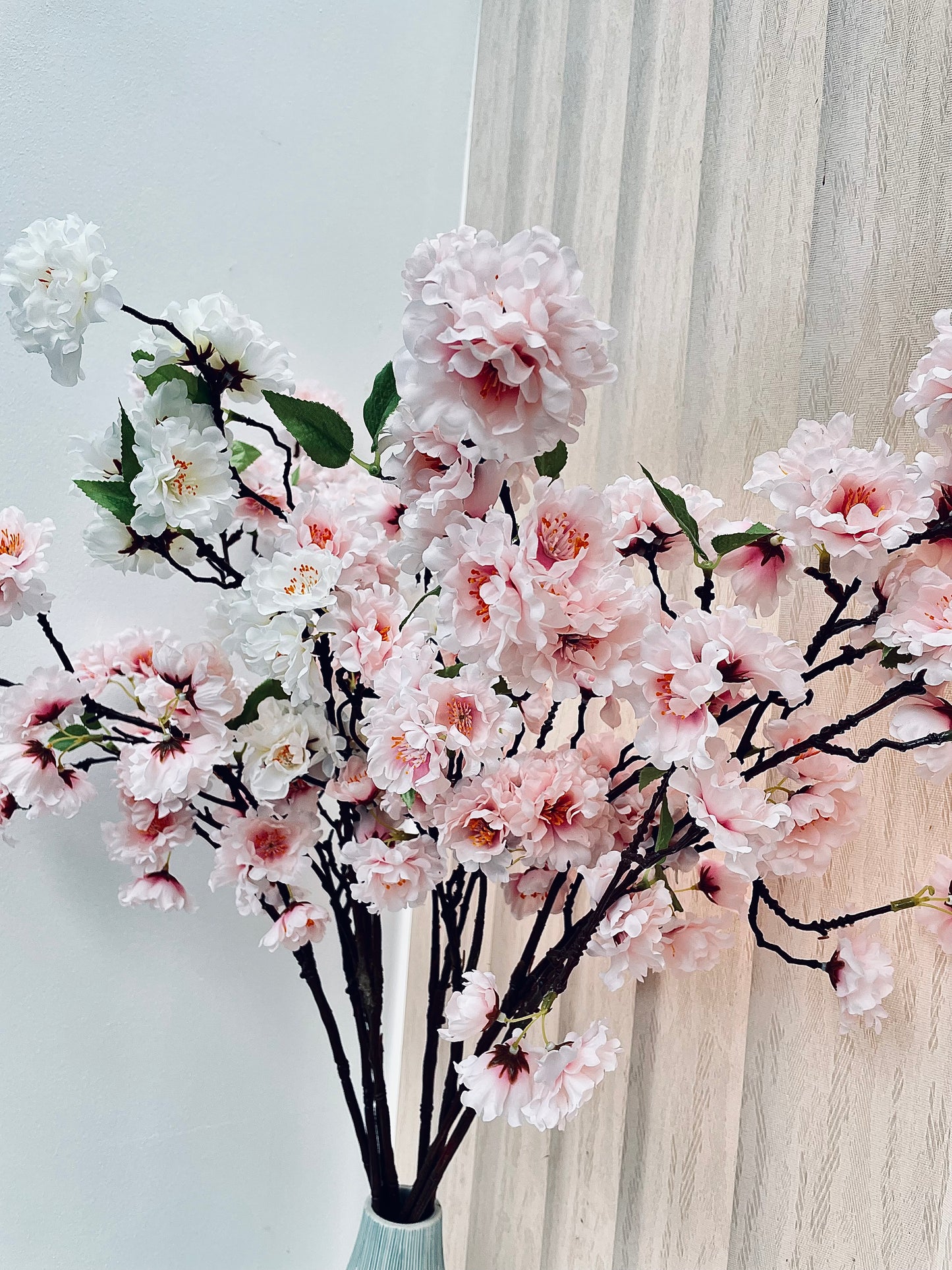 Artificial Silk Japanese Cherry Blossom Flower Spray 75cm/29 Inch