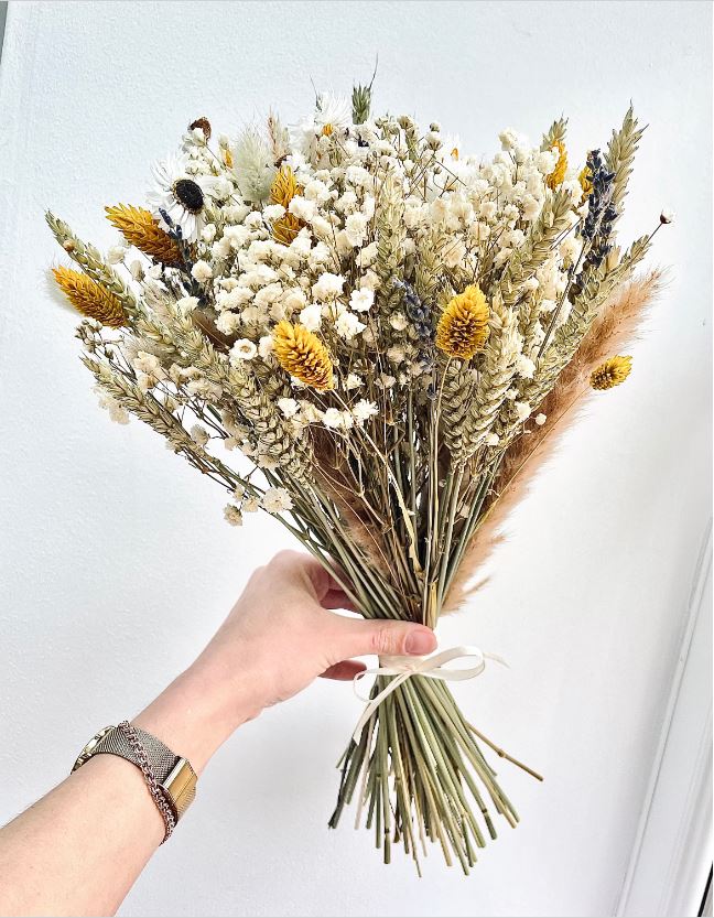 BOHO Gypsophila lavender Rustic Gift Bouquet Dry Flower Wedding Bouquet BOHO Bouquet Gift For Her Birthday Gift Wildflowers Mum Gift Newborn