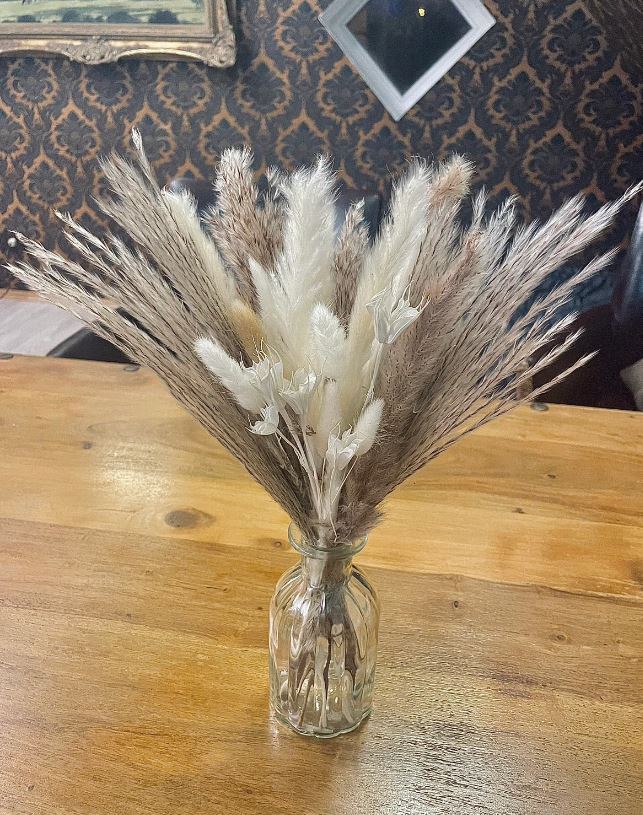 Pampas Bouquet pampass grass arrangement dried flower arrangement Wedding Flowers boho mixed pampas grass Home Decor Rustic Boho Bouquet