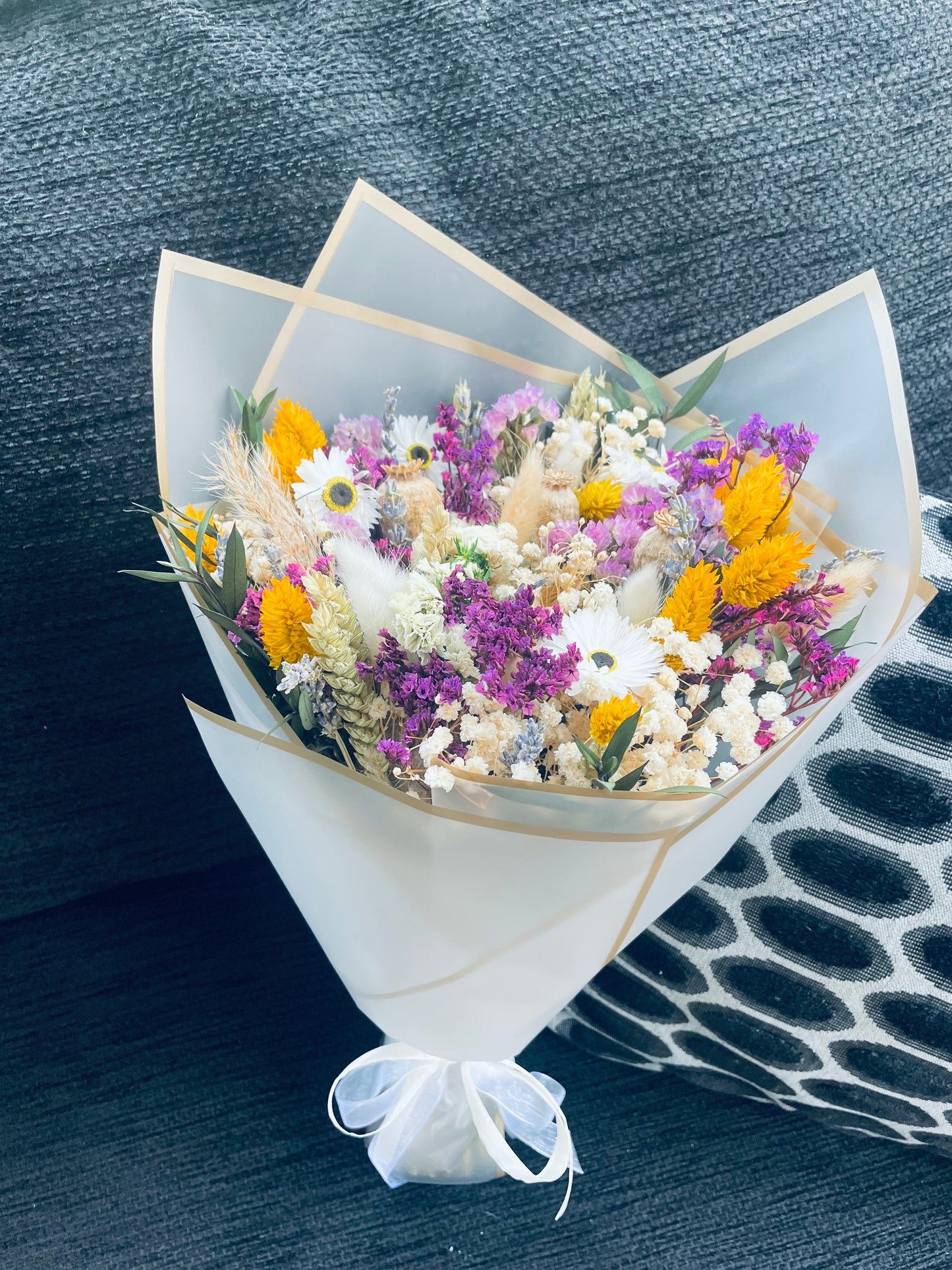 Wild Meadow Dried Flower Bouquet