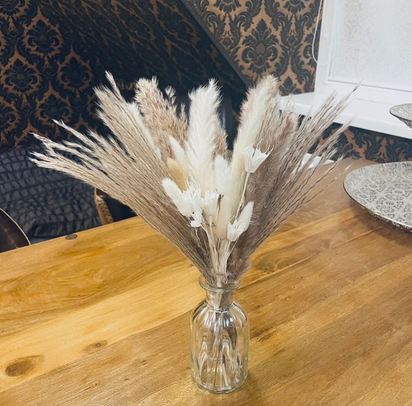 Pampas Bouquet pampass grass arrangement dried flower arrangement Wedding Flowers boho mixed pampas grass Home Decor Rustic Boho Bouquet