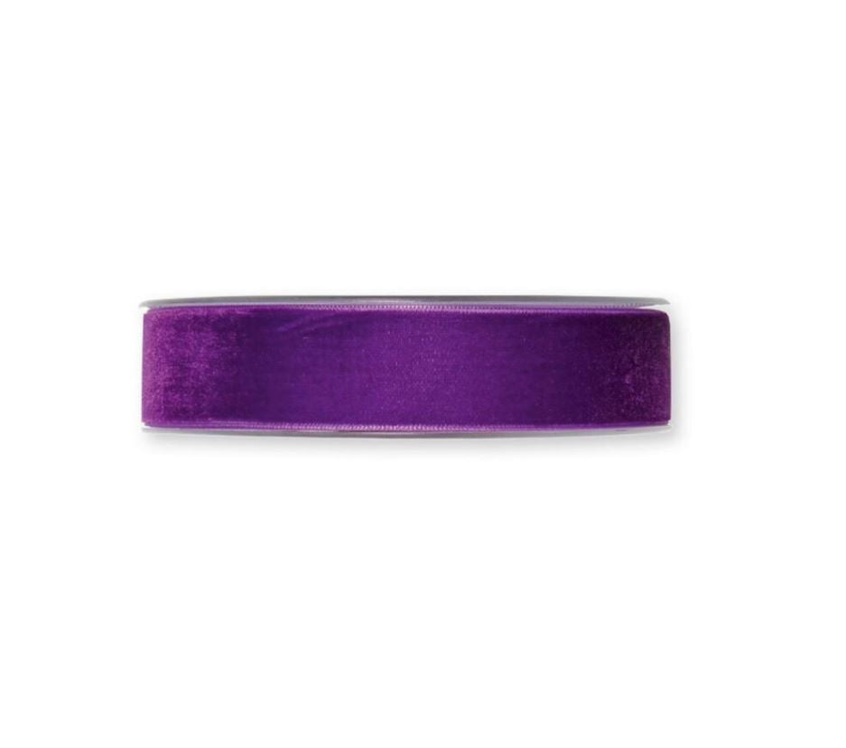 1” Velvet Fabric Ribbon 25mm Velvet Ribbon Finished Edge Red Velvet Ribbon Mint Velvet Ribbon for Gift Wrapping Brown Velvet Ribbon Pink