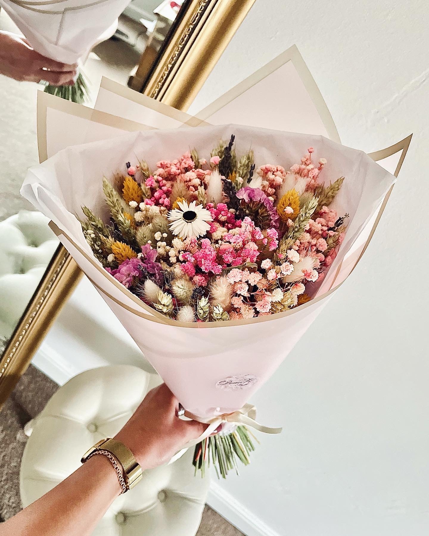 Scented Summer Bouquet / Dried Flowers/ Dried Flower Bouquet/ Gifts For Her / Bridal Bouquet / Wedding bouquet / Dried flower arrangement