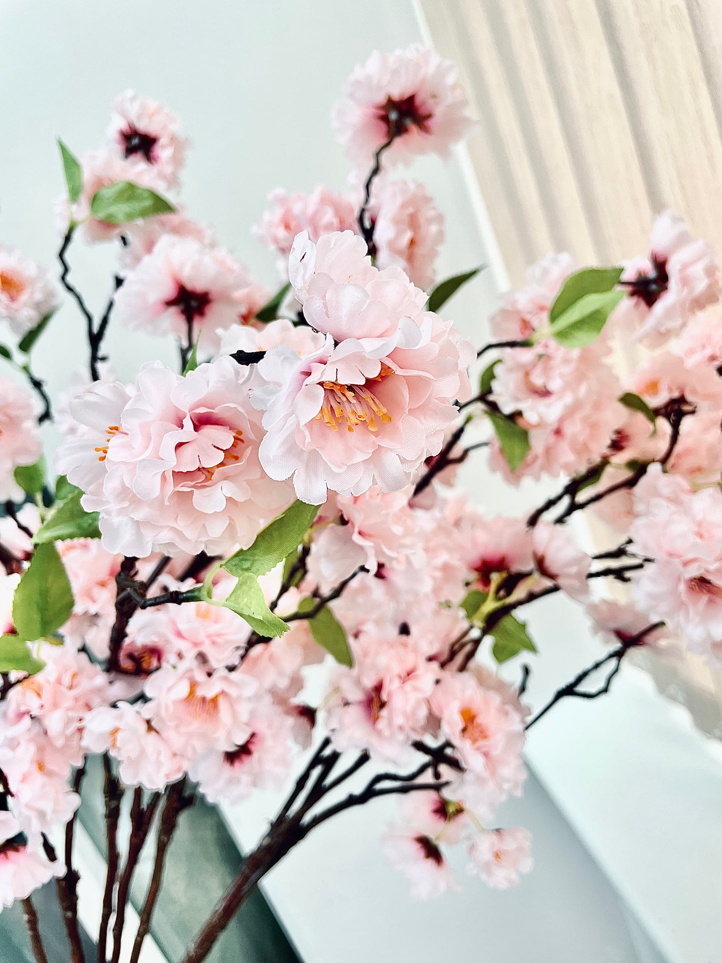 Artificial Silk Japanese Cherry Blossom Flower Spray 75cm/29 Inch