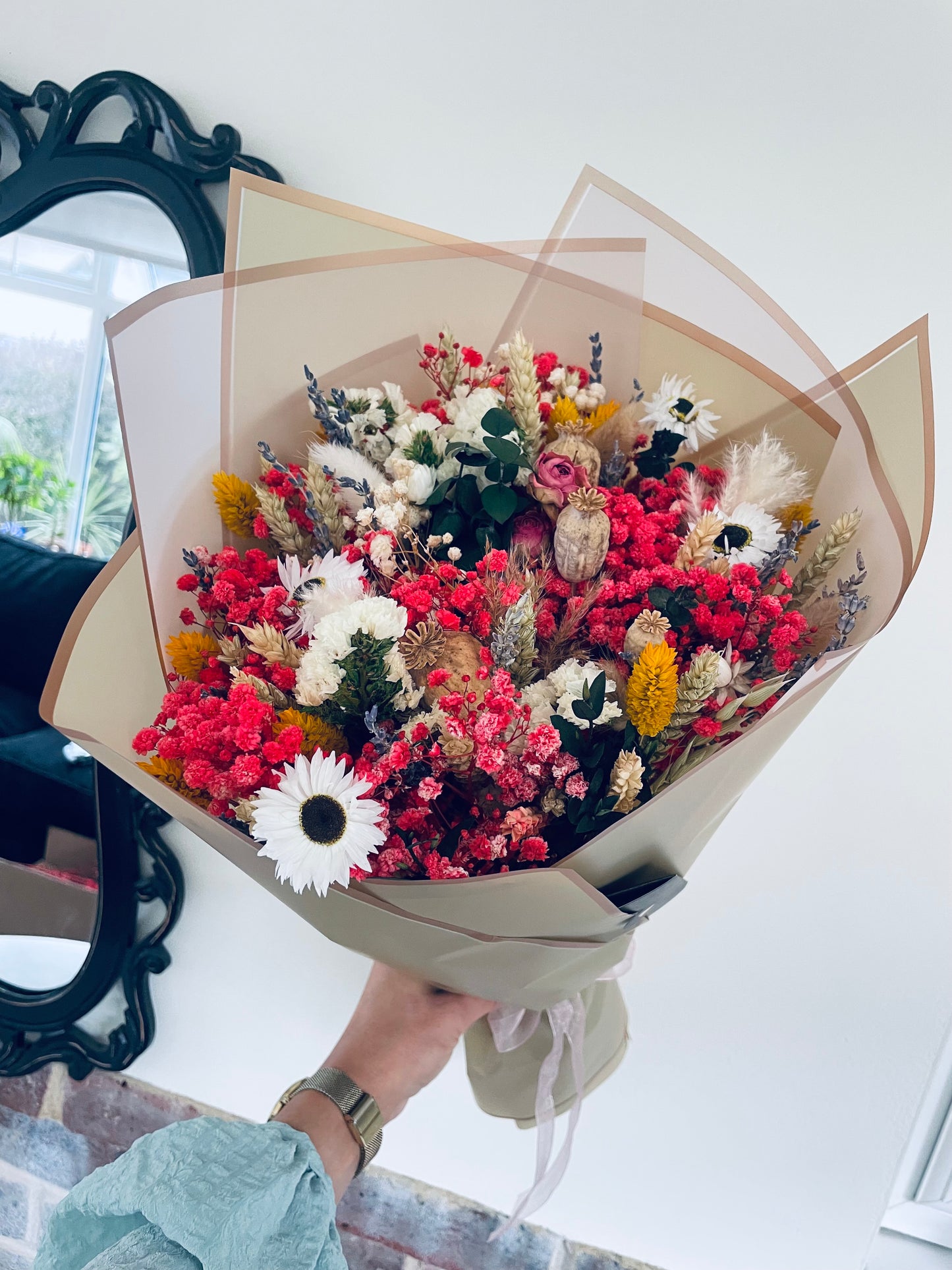 Eternal Bloom – Dried Flower Bouquet