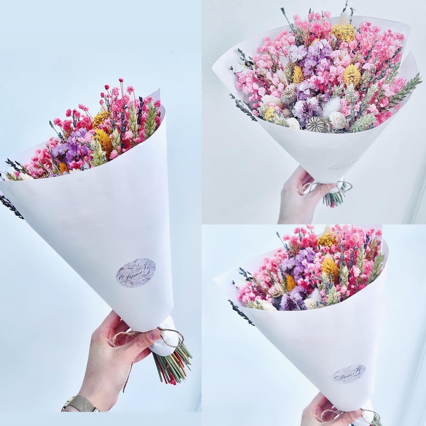 Scented Bridal Bouquet / Dried Flowers/ Dried Flower Bouquet/ Gifts For Her / Bridal Bouquet / Wedding bouquet / Dried flower arrangement
