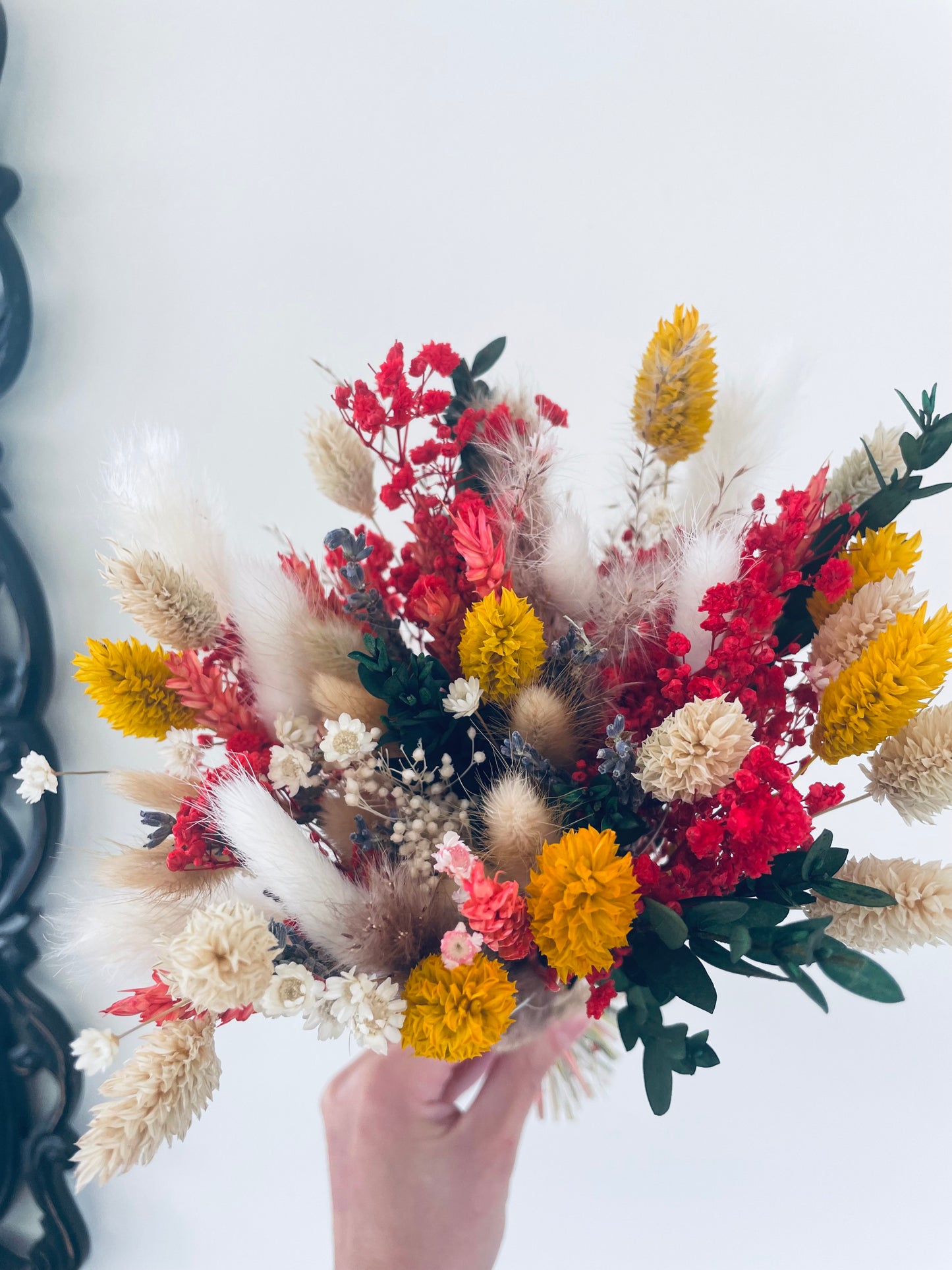Scented BRIGHTNESS Bouquet / Dried Flowers/ Dried Flower Bouquet/ Valentines Bouquet / Dried flower arrangement / Gift for her / Bridal bouquet