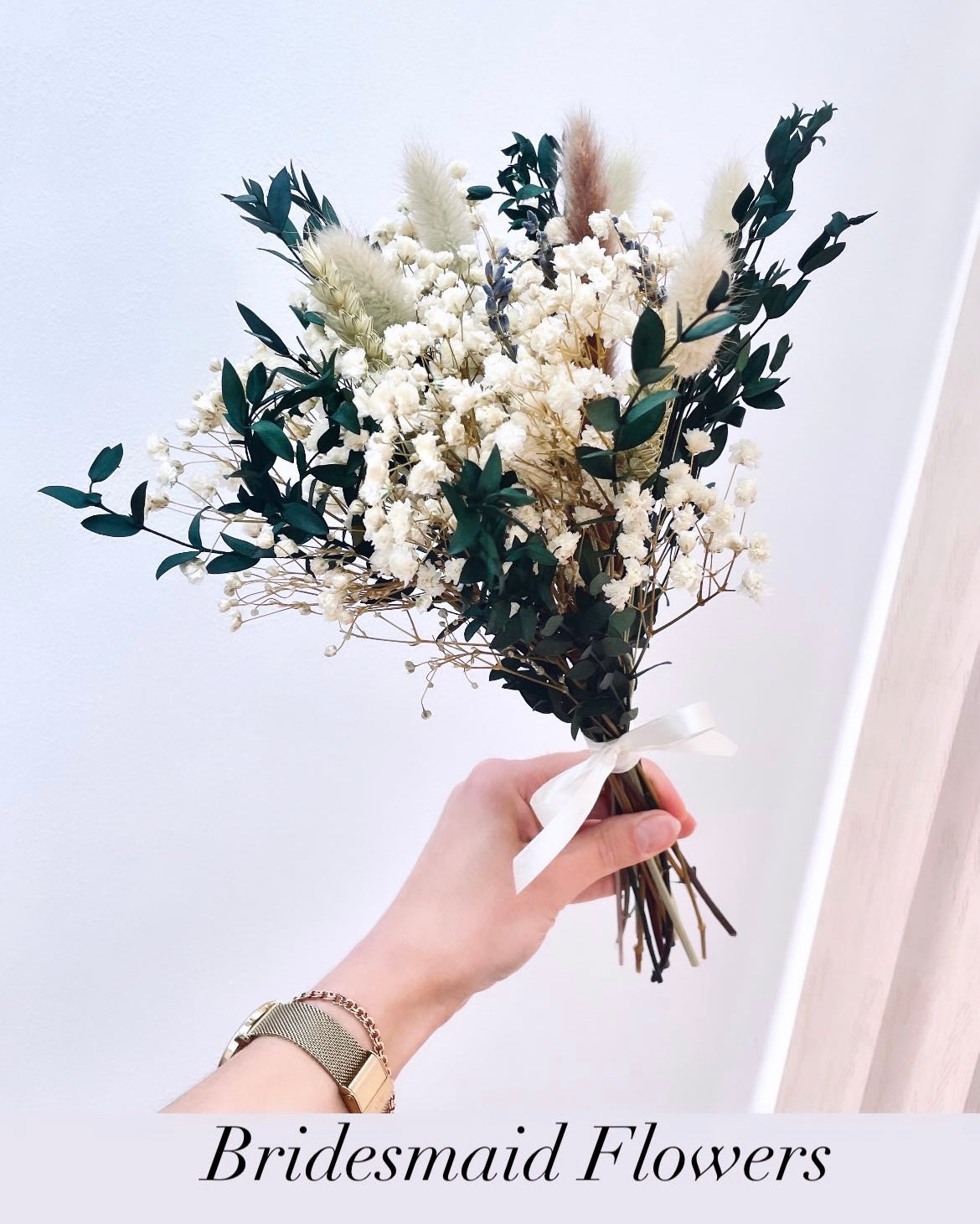Gypsophila lavender blue Bridal Bouquet Wedding /Dried Flower Bouquet/ Gifts For Her / Dried flower arrangement/ Buttonholes