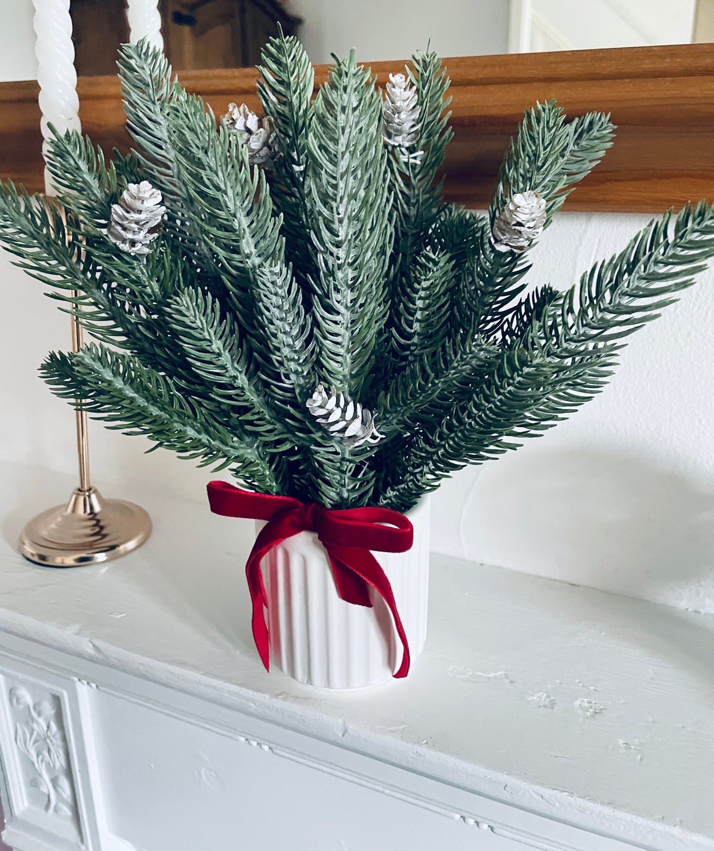 Table Top Christmas Tree Decorations Pine Christmas Tree Fake Christmas Tree in Pot Pine Tree Christmas Xmas Tree fake Small Pine Tree