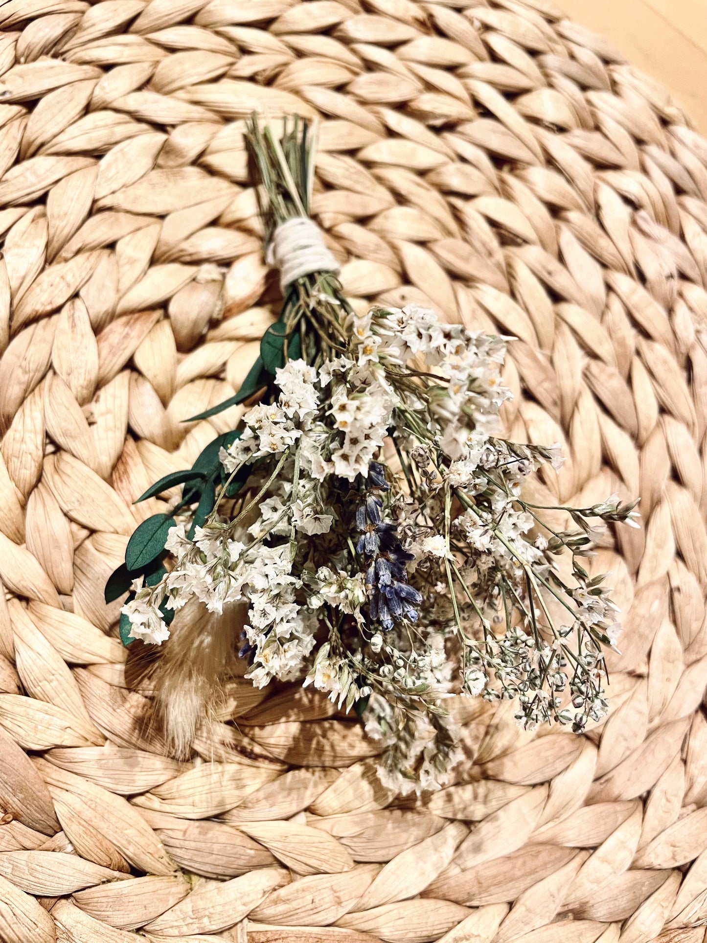 Boutonnière/ Buttonhole/ Mini dried flowers bouquet/ Wedding Mini flower bundle / Small flower arrangement
