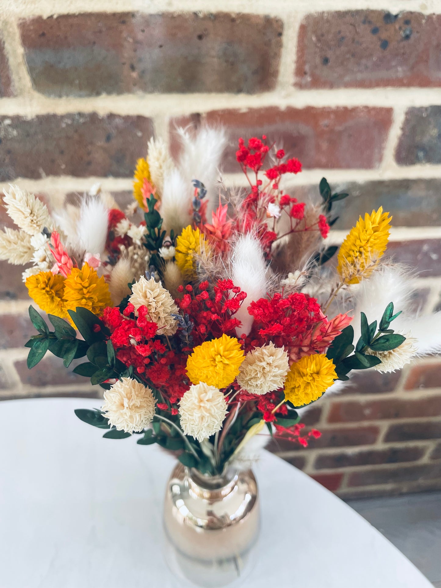 Scented BRIGHTNESS Bouquet / Dried Flowers/ Dried Flower Bouquet/ Valentines Bouquet / Dried flower arrangement / Gift for her / Bridal bouquet