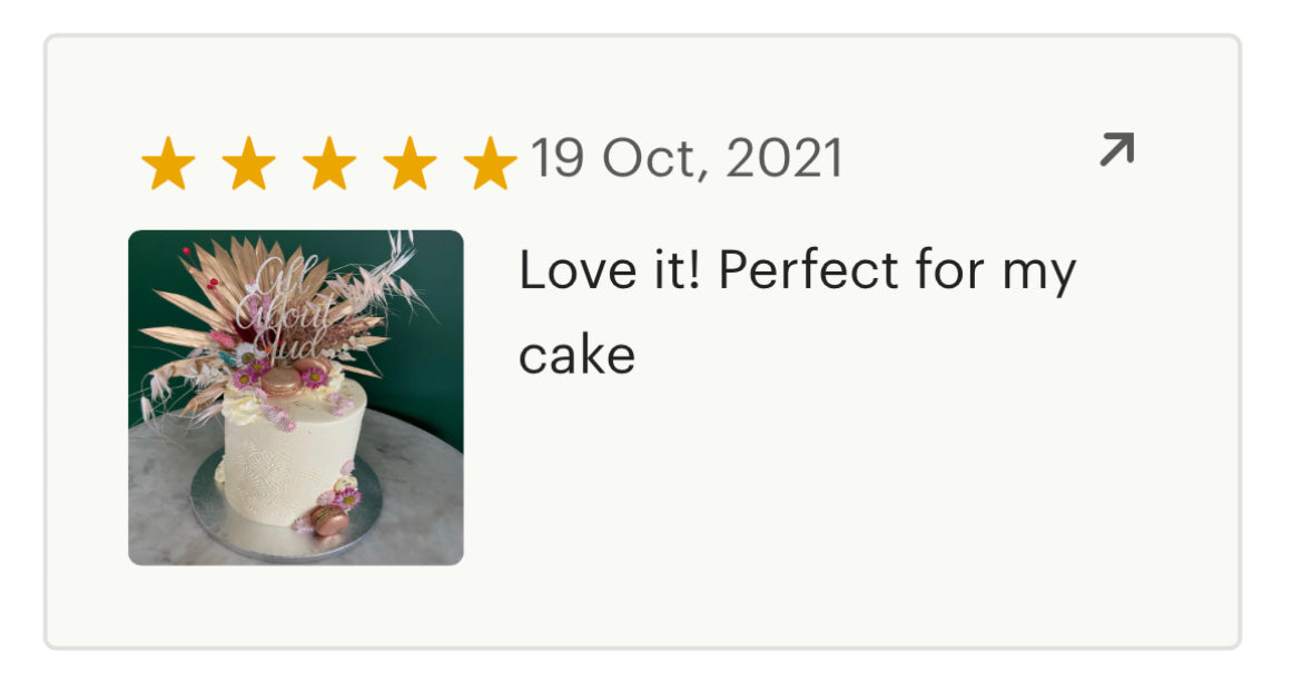 Gold sun palm leaf / palm leaves/ palm spears / cake topper / palm cake topper