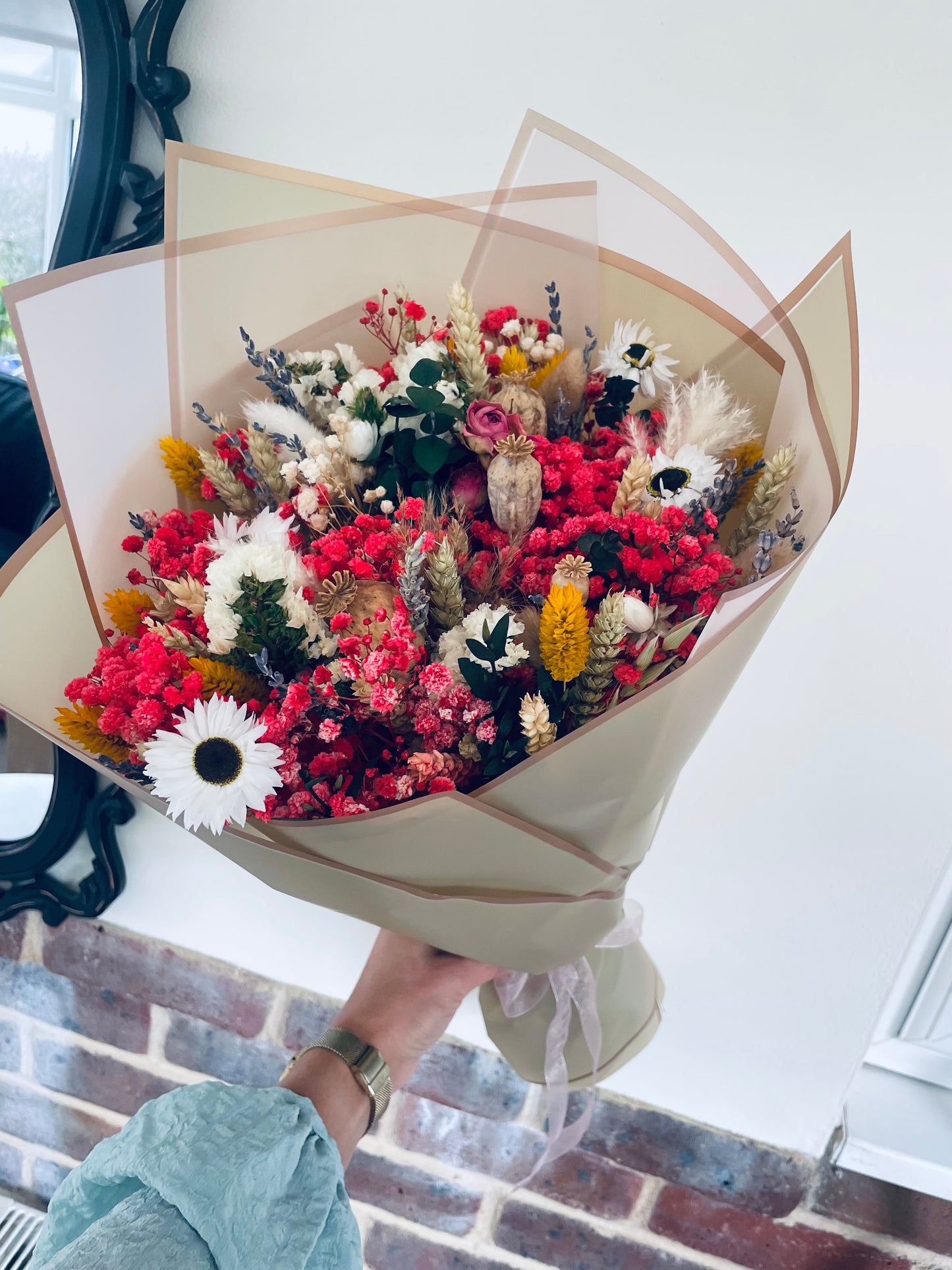 Eternal Bloom – Dried Flower Bouquet