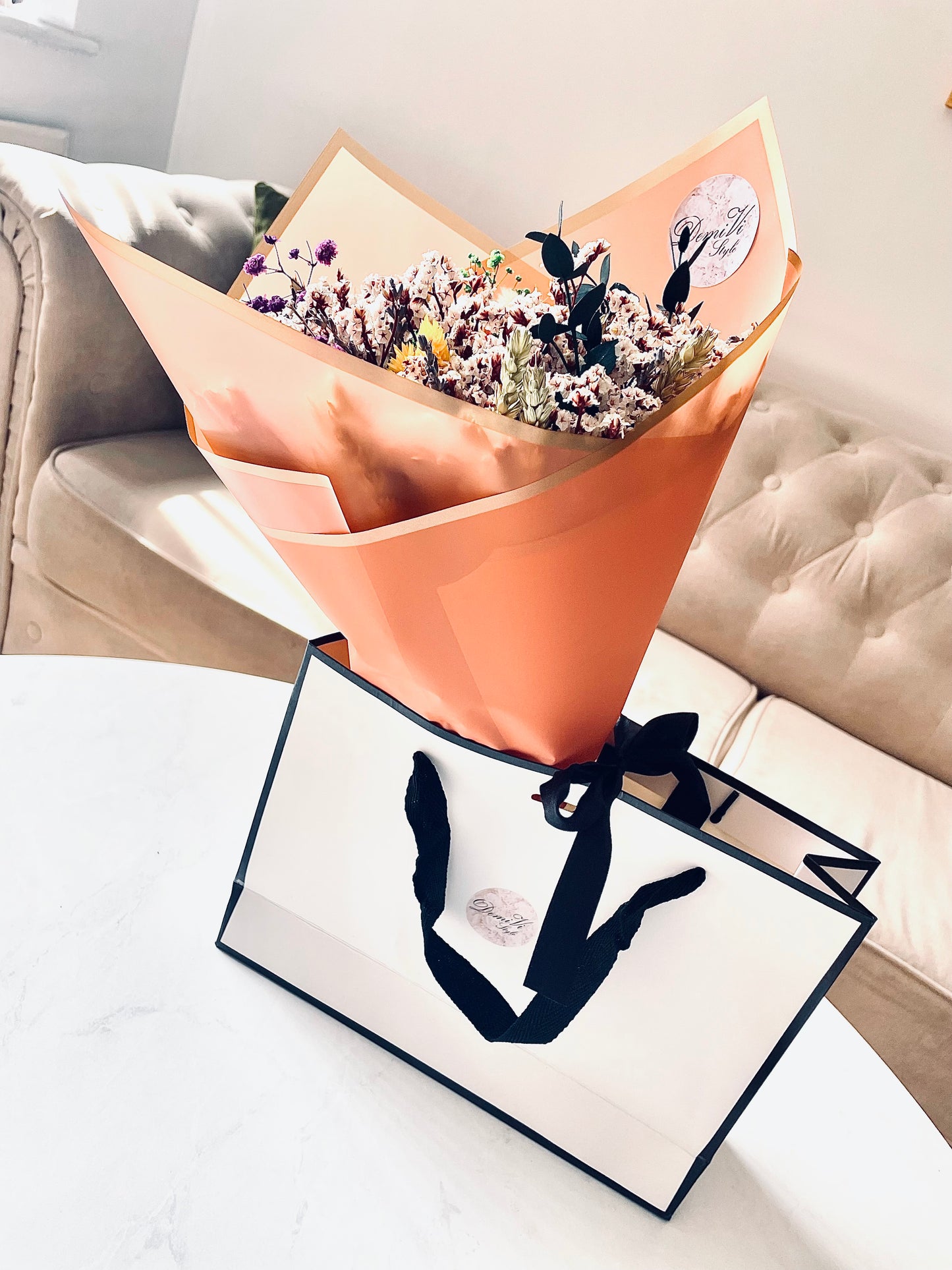 Wildflower Bouquet/ Dried Flower Bouquet/ Gifts For Her / Dry Flower Bouquet / Wedding bouquet / Dried flower arrangement/ Rustic