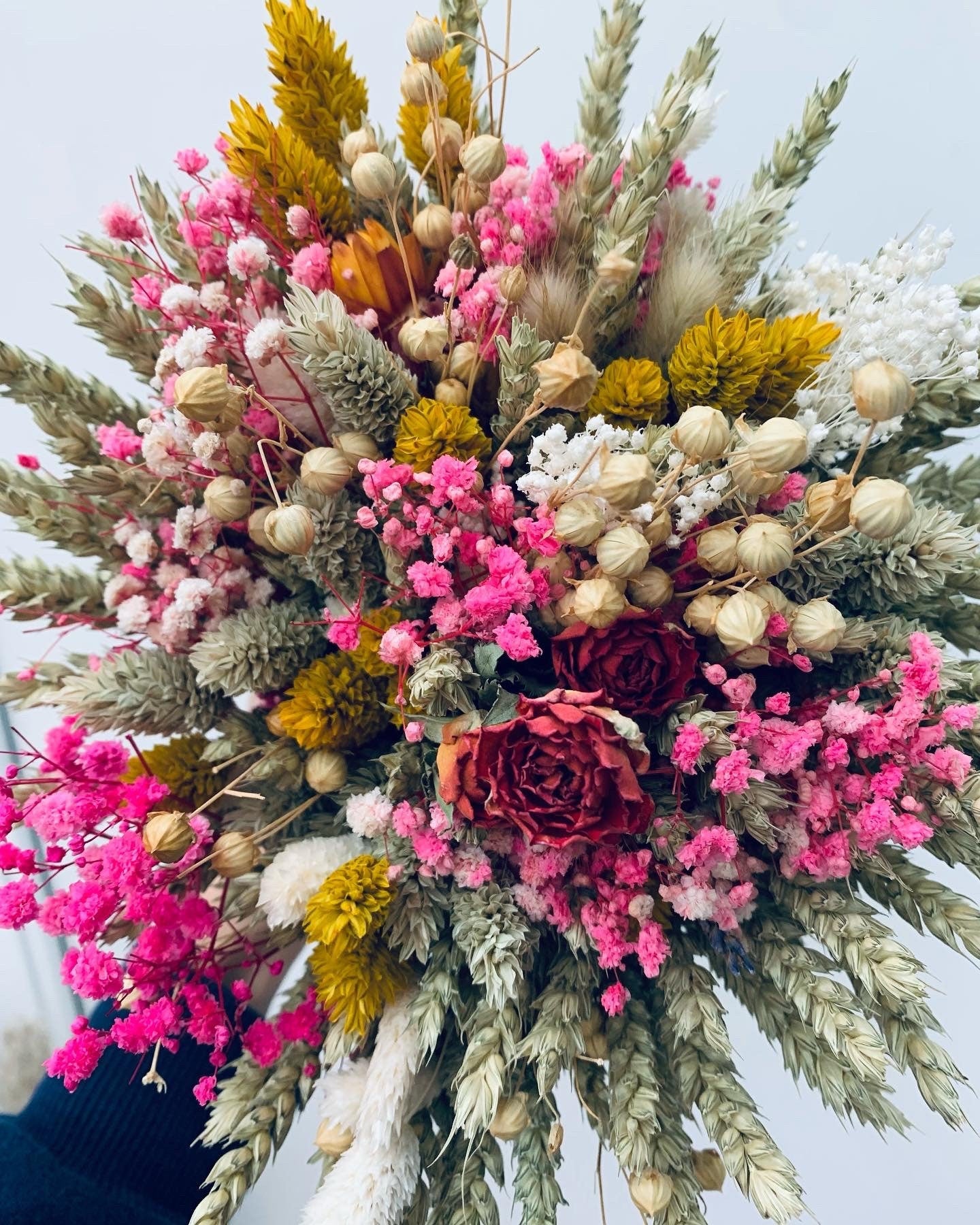 Scented Summer Bouquet / Dried Flowers/ Dried Flower Bouquet/ Gifts For Her / Bridal Bouquet / Wedding bouquet / Dried flower arrangement