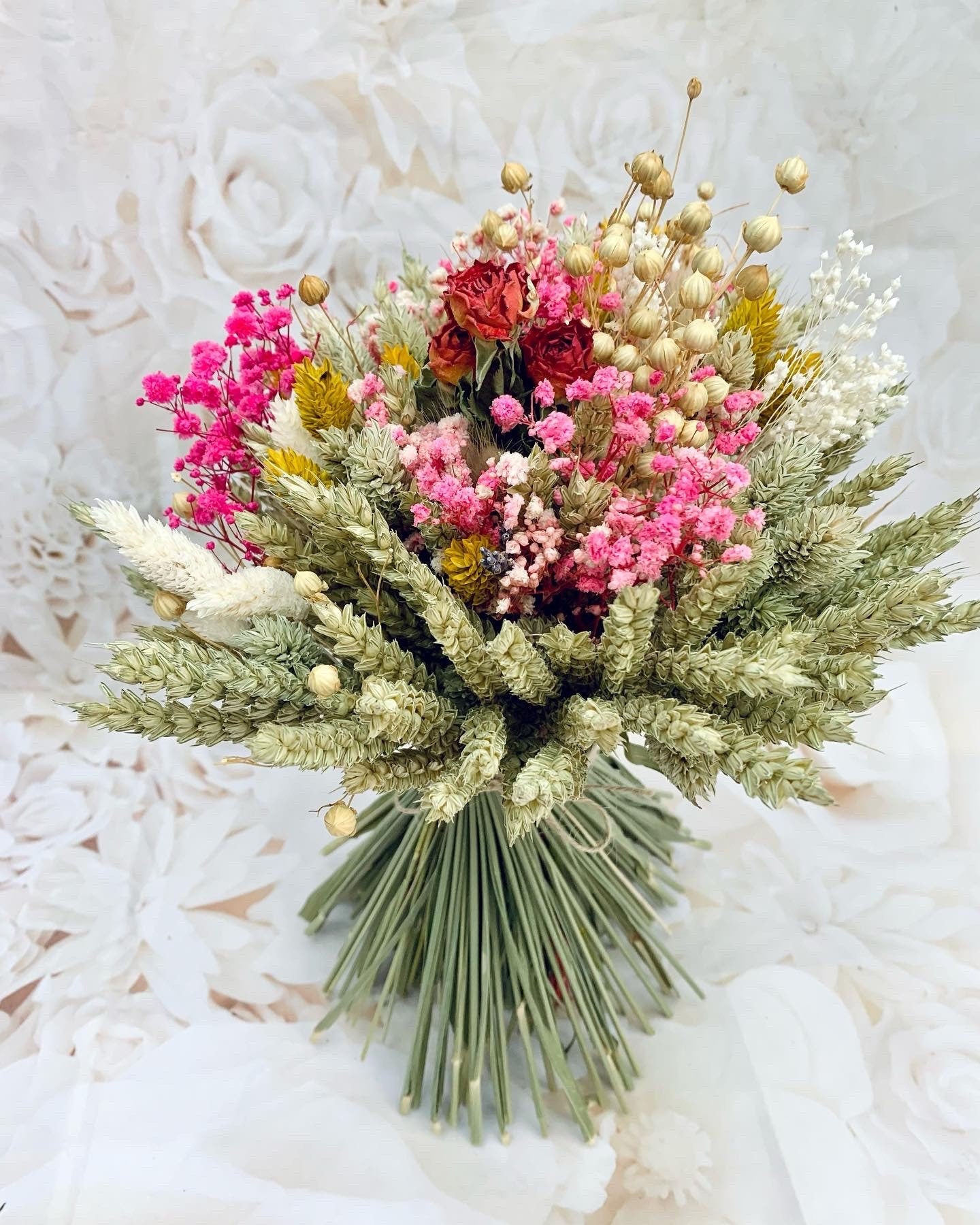 Scented Summer Bouquet / Dried Flowers/ Dried Flower Bouquet/ Gifts For Her / Bridal Bouquet / Wedding bouquet / Dried flower arrangement