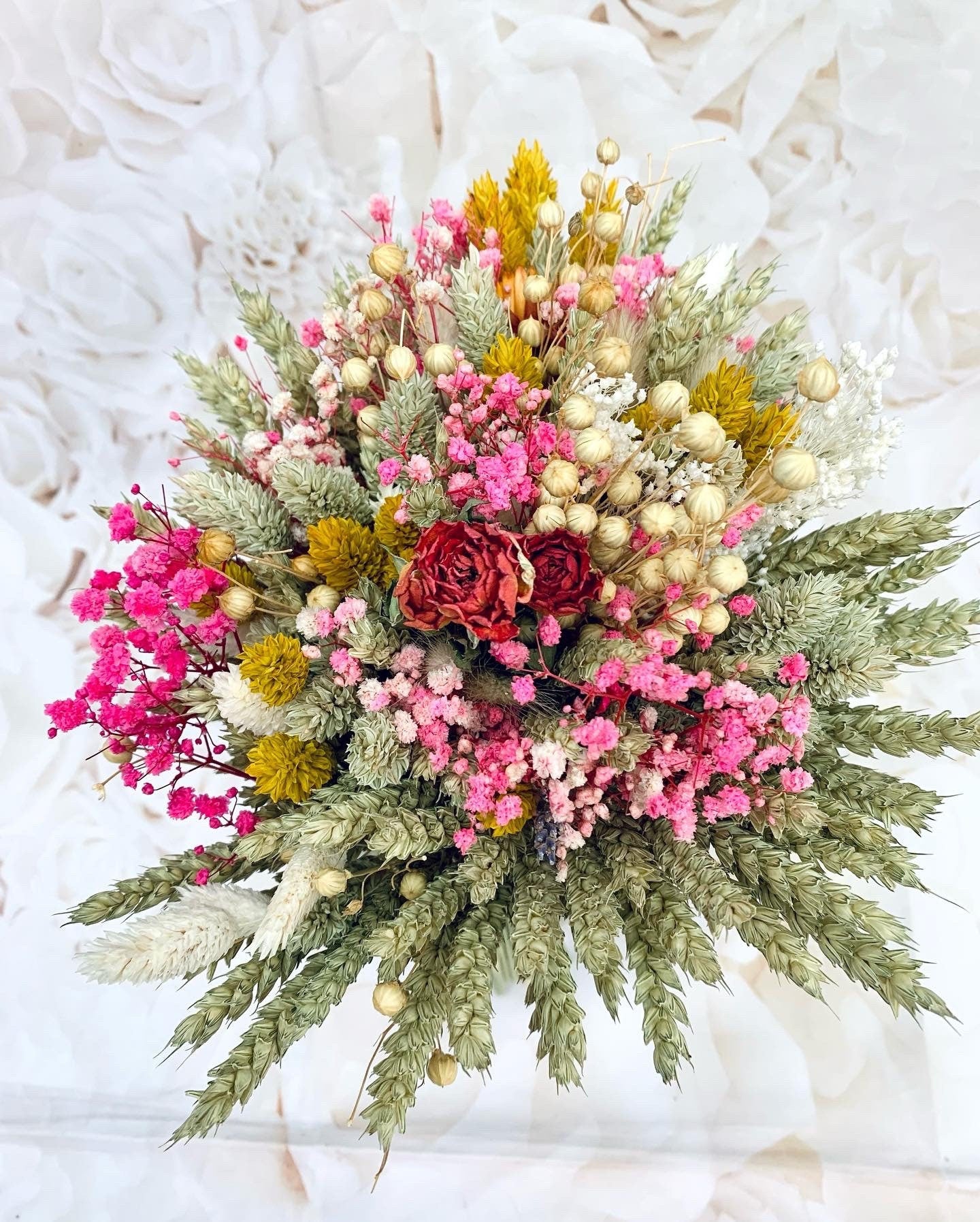 Scented Summer Bouquet / Dried Flowers/ Dried Flower Bouquet/ Gifts For Her / Bridal Bouquet / Wedding bouquet / Dried flower arrangement