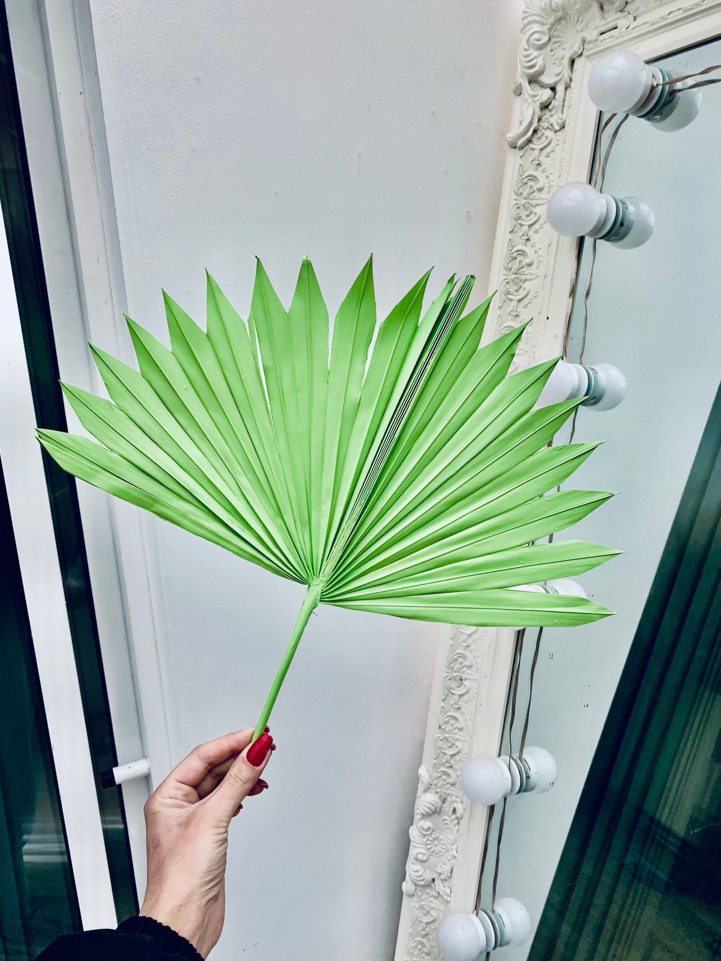 Green sun palm leaf , pink sun palm leaf, palm leaves, palm spears, cake topper, palm cake topper