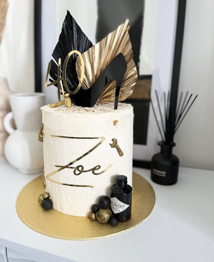 Gold / Black/ Silver Dried Palm Spear Leaves / boho decor, dried vase flowers, palm leaf UK, palm decor, palm spear cake topper
