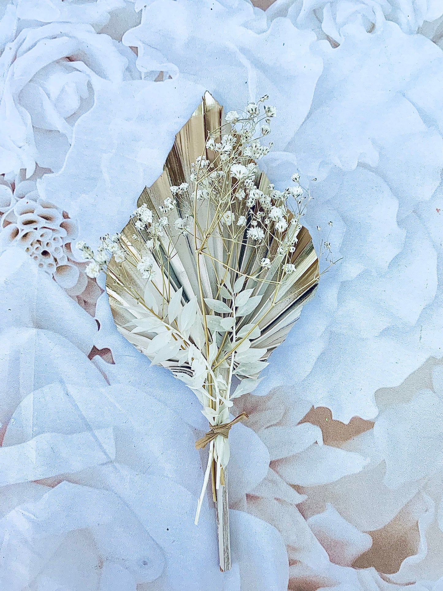 Palm Spear Cake Topper Palm Leaf Dried Flower Cake Topper Dry Flower Pampas Cake Topper Cream Gold Palm Spear Bouquet Number Cake Topper