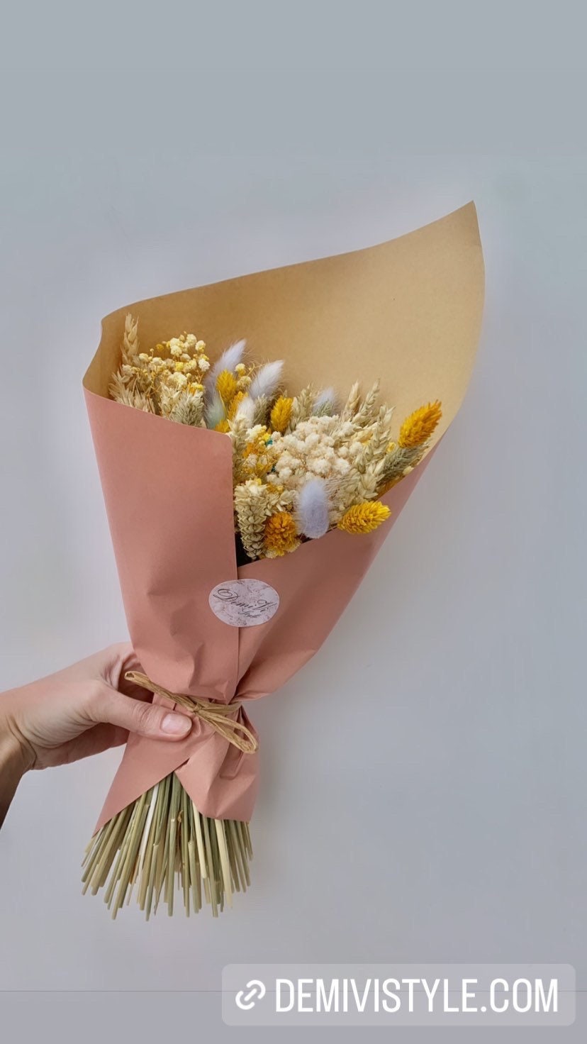 Scented Summer Bouquet / Dried Flowers/ Dried Flower Bouquet/ Gifts For Her / Bridal Bouquet / Dried flower arrangement / Wedding Bouquet