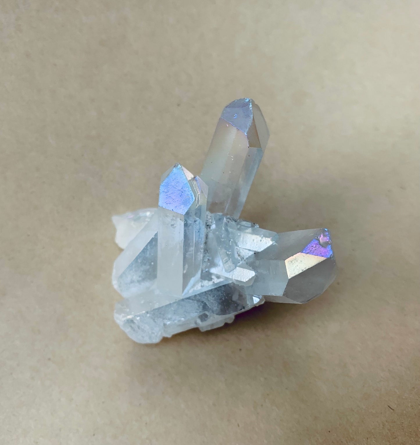 Angel Aura Quartz Crystal Cluster / Healing Crystal 70gr