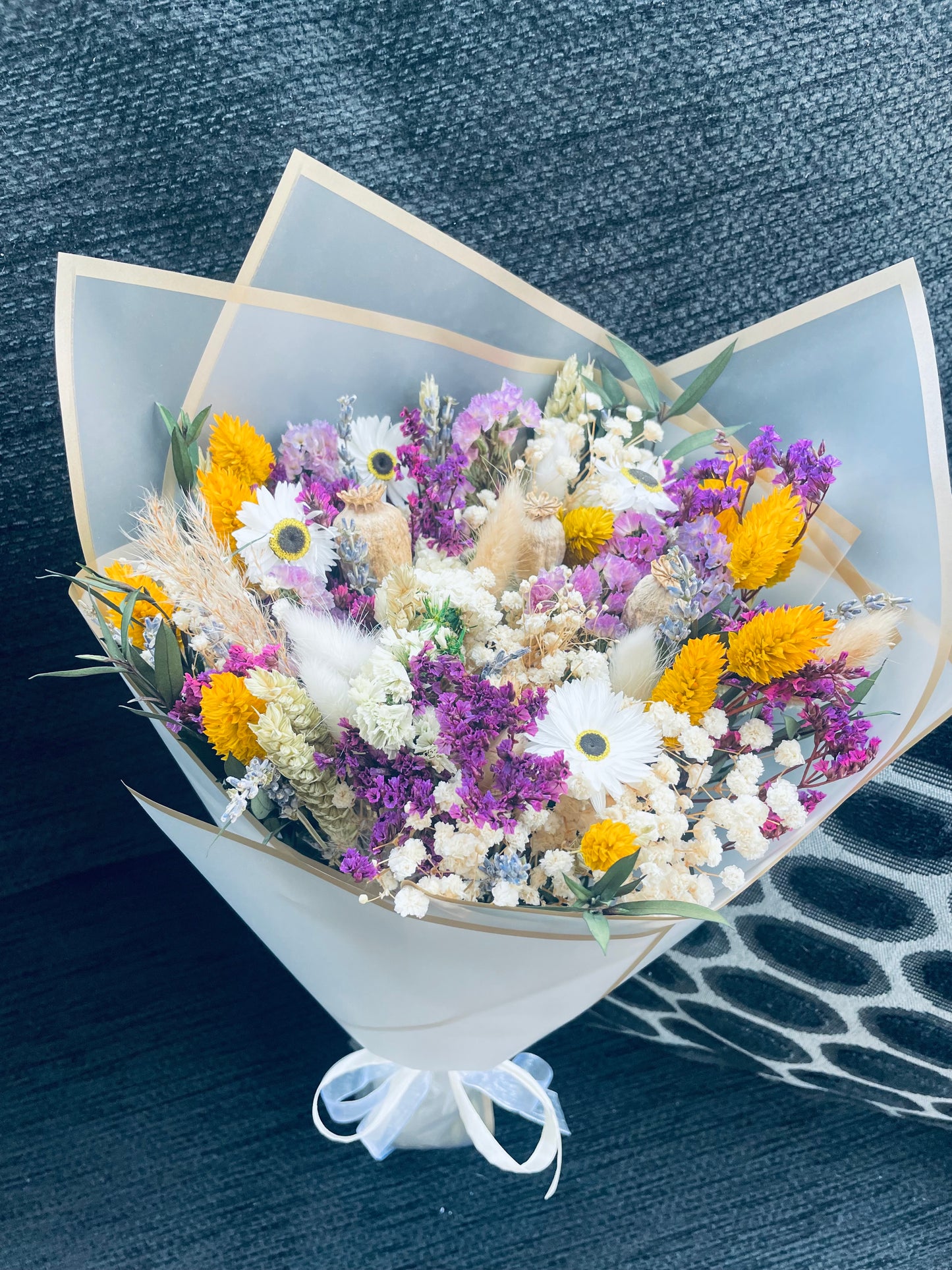 Wild Meadow Dried Flower Bouquet