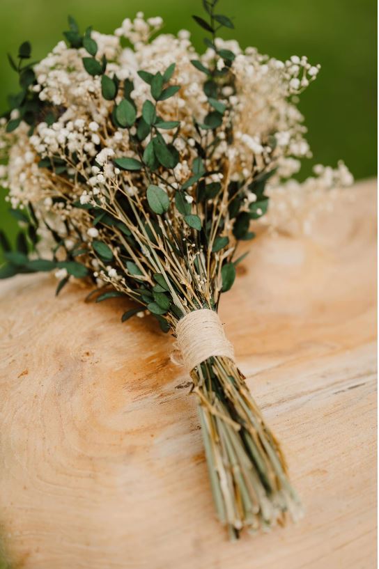 Gypsophila lavender Bridesmaid Bouquet Wedding Dried Flower Bouquet Gift For Her Dried flower arrangement Buttonholes