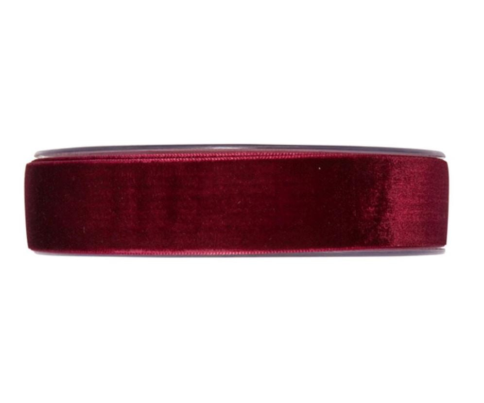 1” Velvet Fabric Ribbon 25mm Velvet Ribbon  Finished Edge Red Velvet Ribbon Mint Velvet Ribbon for Gift Wrapping Brown Velvet Ribbon Pink