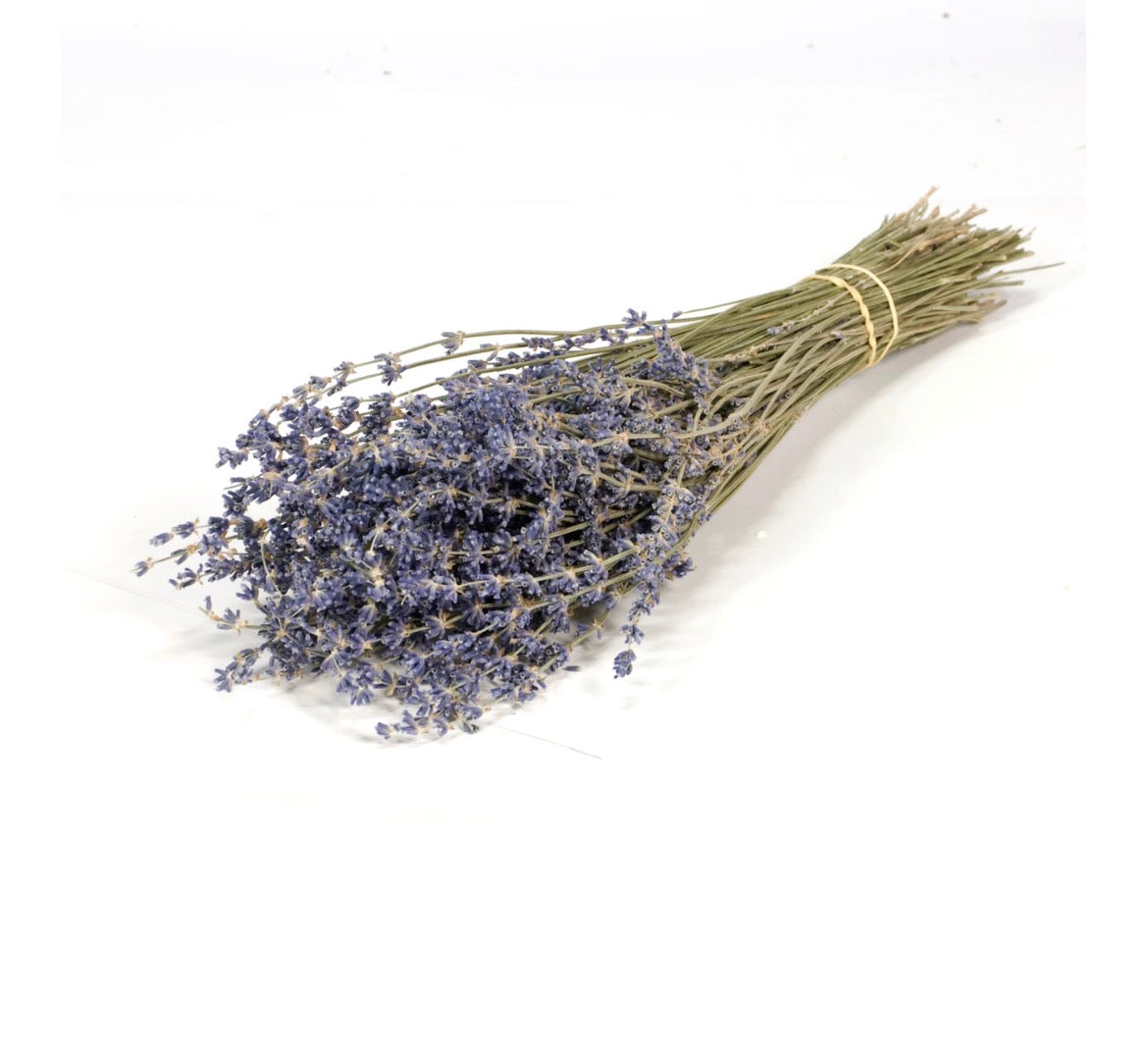 100g Bunch of Natural Dried Lavender 40cm/15 Inches Blue