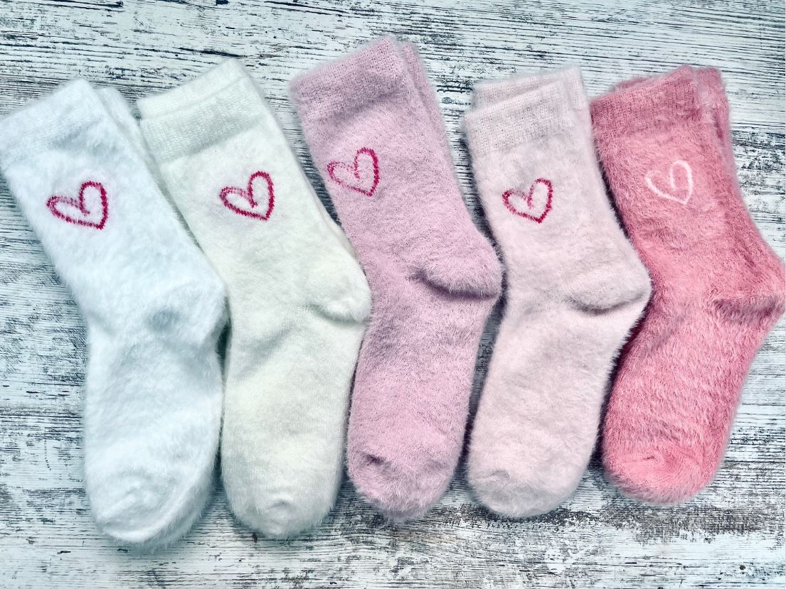 PERSONALISED Cozy socks Warm winter socks Fluffy sock gifts stocking fillers warm socks Christmas gift Fuzzy socks festive sleeping socks