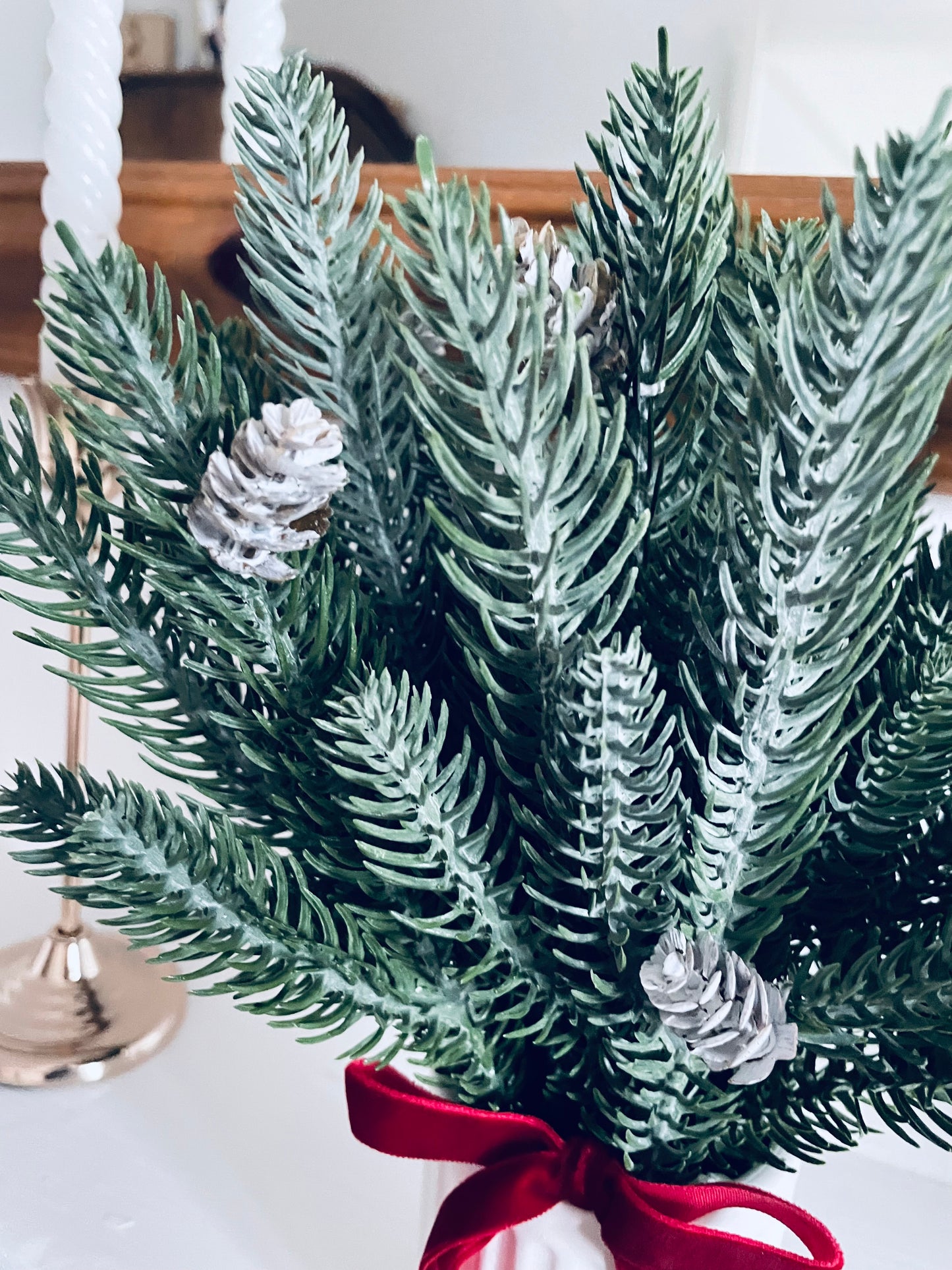 Table Top Christmas Tree Decorations Pine Christmas Tree Fake Christmas Tree in Pot Pine Tree Christmas Xmas Tree fake Small Pine  Tree