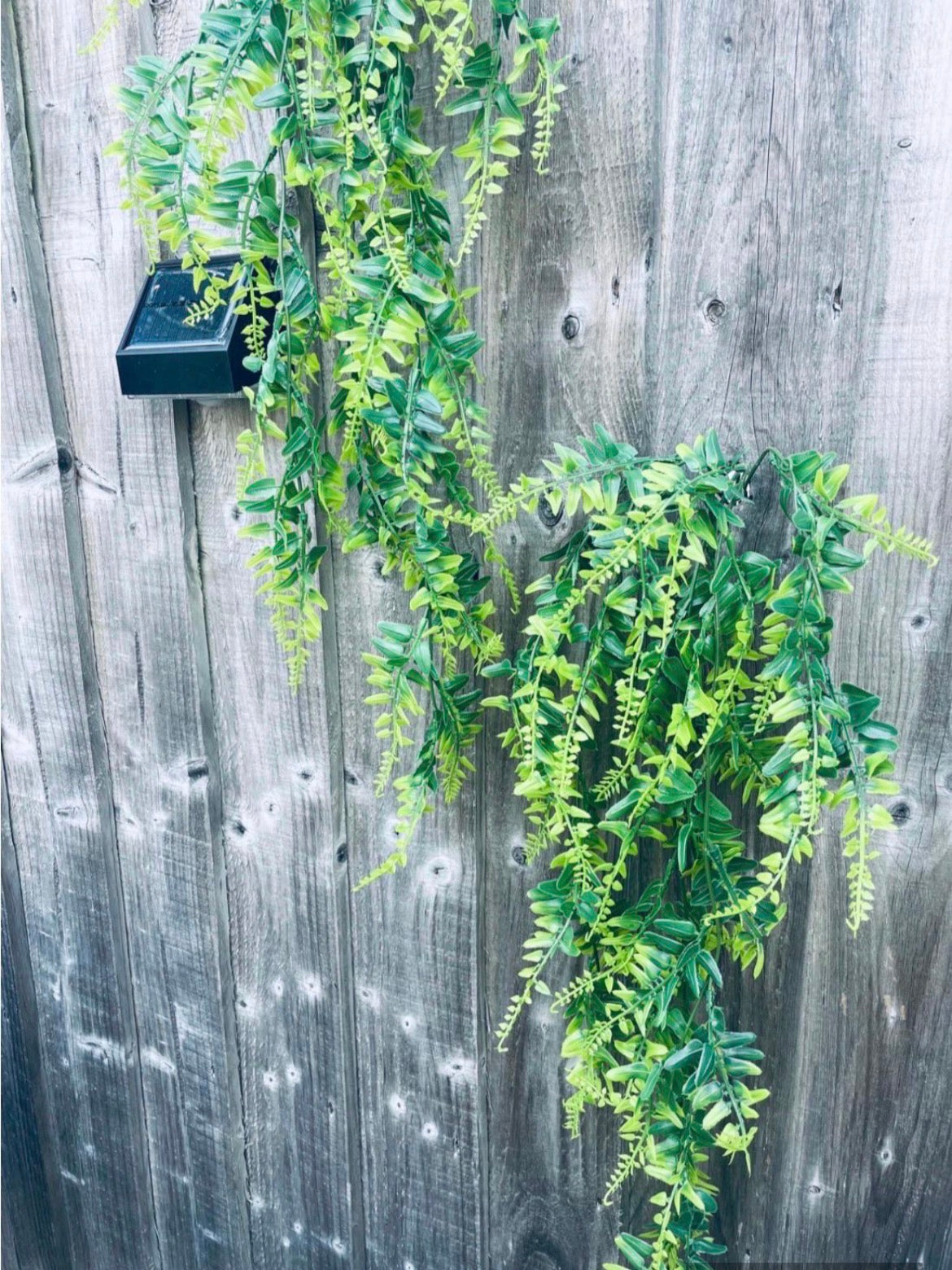 Faux Hanging Fern Plant • Realistic Artificial Greenery for Shelf & Wall Decor • Boho Indoor Home Decor