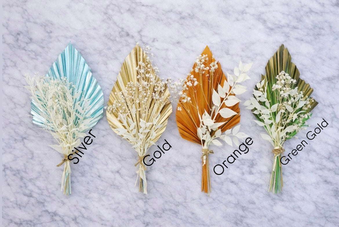 Palm Spear Cake Topper Palm Leaf Dried Flower Cake Topper Dry Flower Pampas Cake Topper Cream Gold Palm Spear Bouquet Number Cake Topper