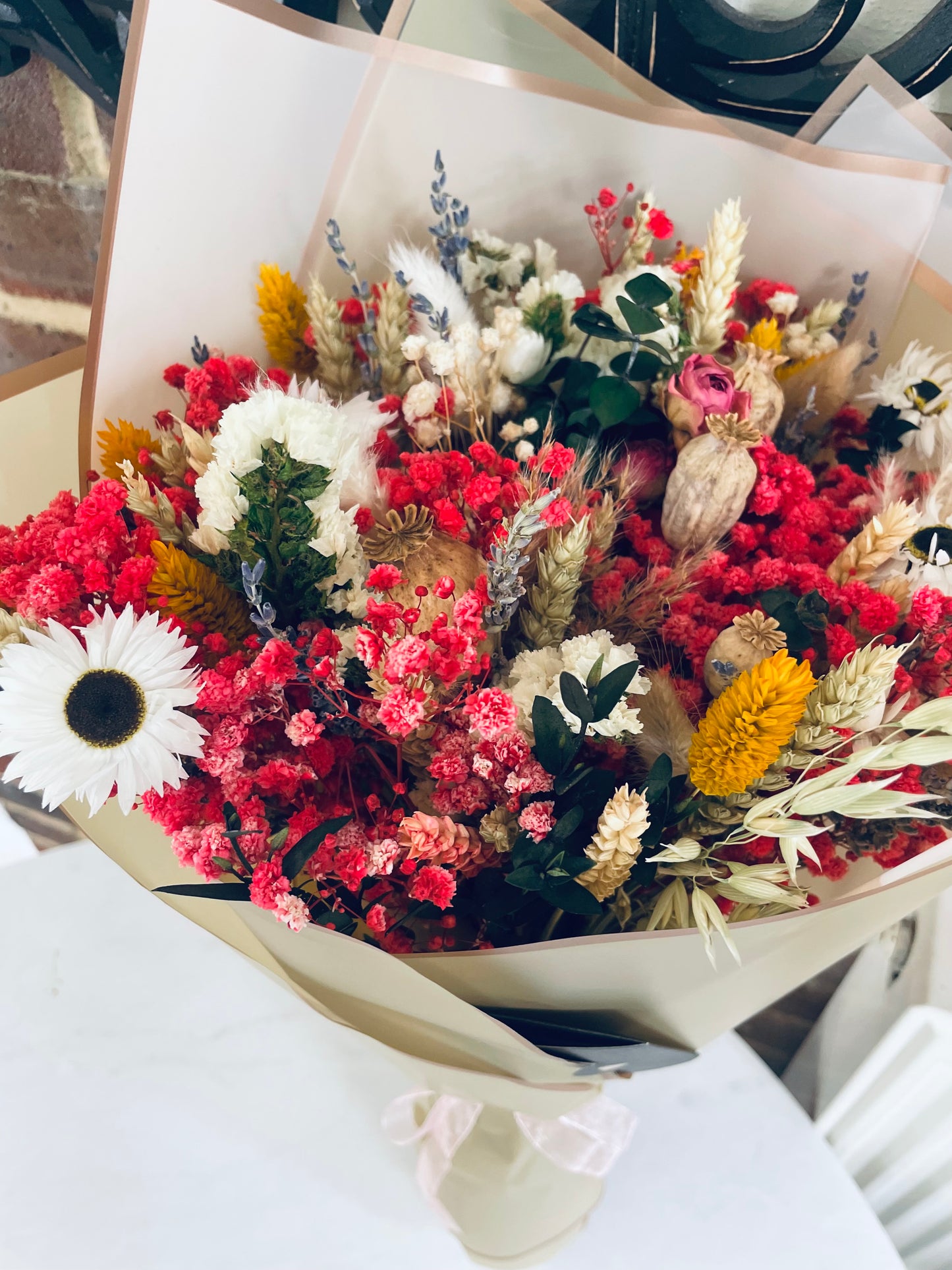 Eternal Bloom – Dried Flower Bouquet