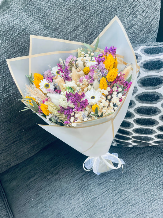 Wild Meadow Dried Flower Bouquet