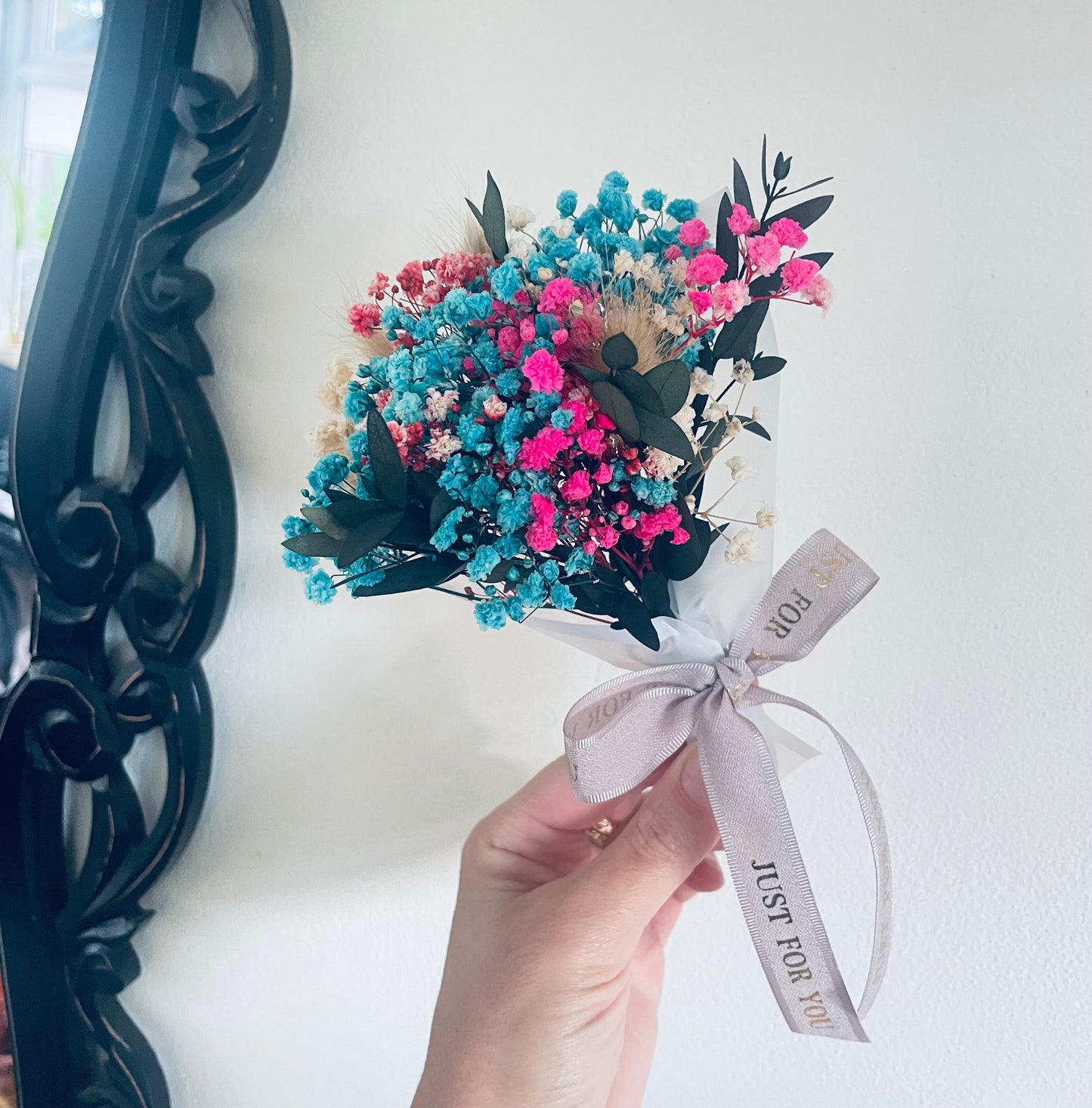 Mini Dried Flowers Bouquet