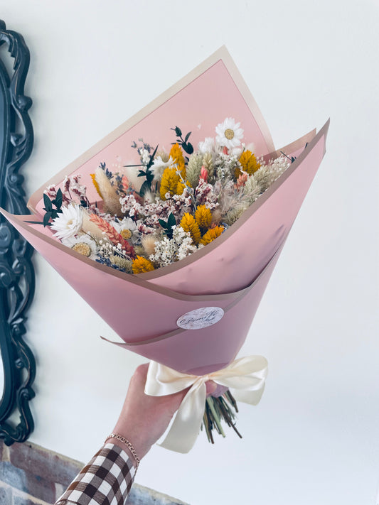 Wildflower Bouquet/ Dried Flower Bouquet/ Gifts For Her / Dry Flower Bouquet / Wedding bouquet / Dried flower arrangement/ Rustic