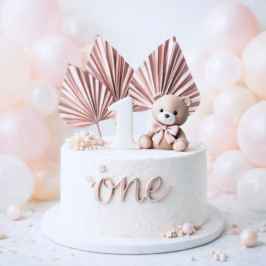 3 Rose Gold Dried Palm  Spears / Cake topper decoration / Dried Vase Flowers / Palm Leaf UK / Palm Cake topper