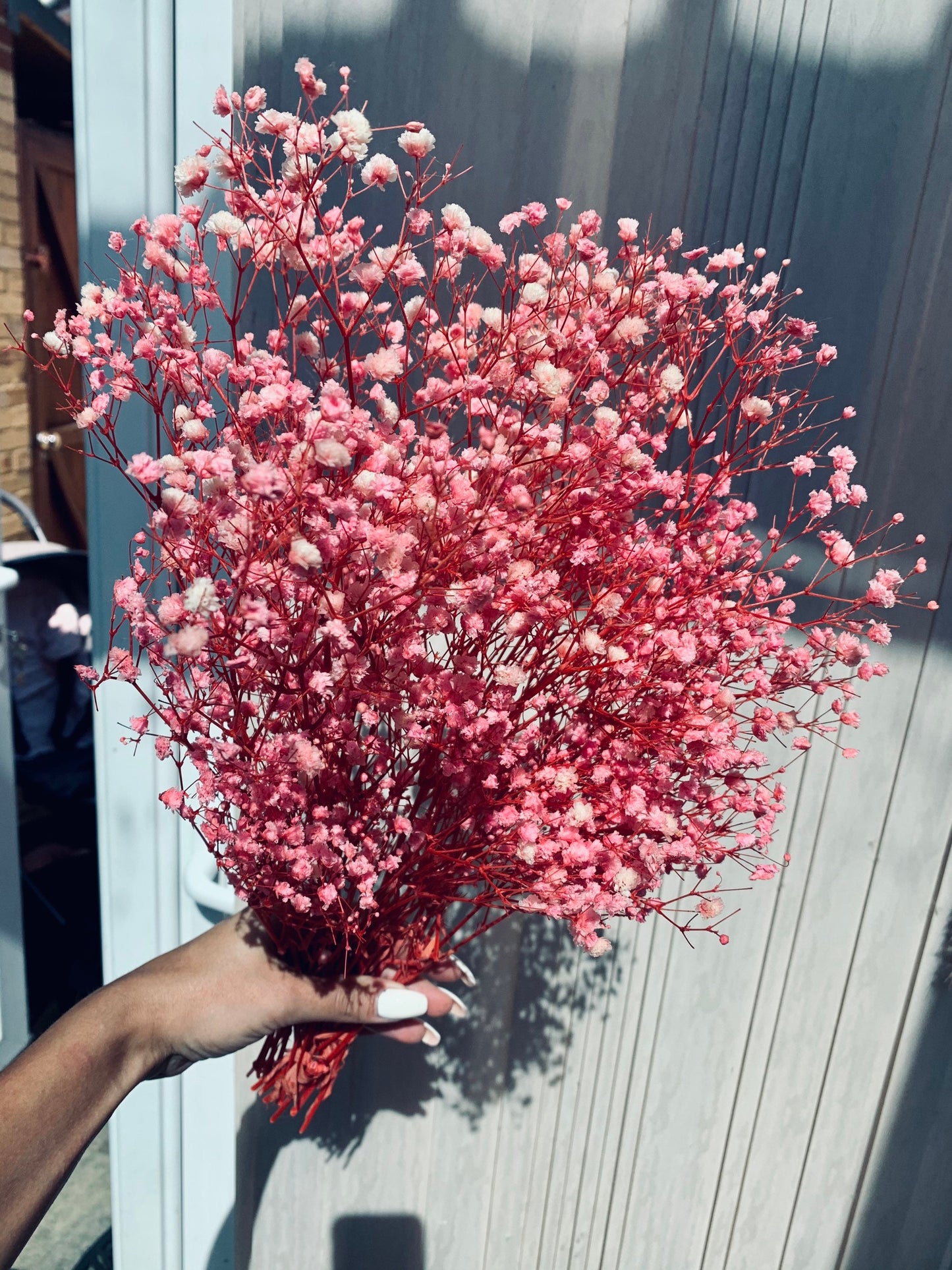 Dried Baby’s Breath Flowers Light Pink Colour Bouquet/ Gypsophila /Pink Flowers/ Dried Flowers home decore / Gift for Her