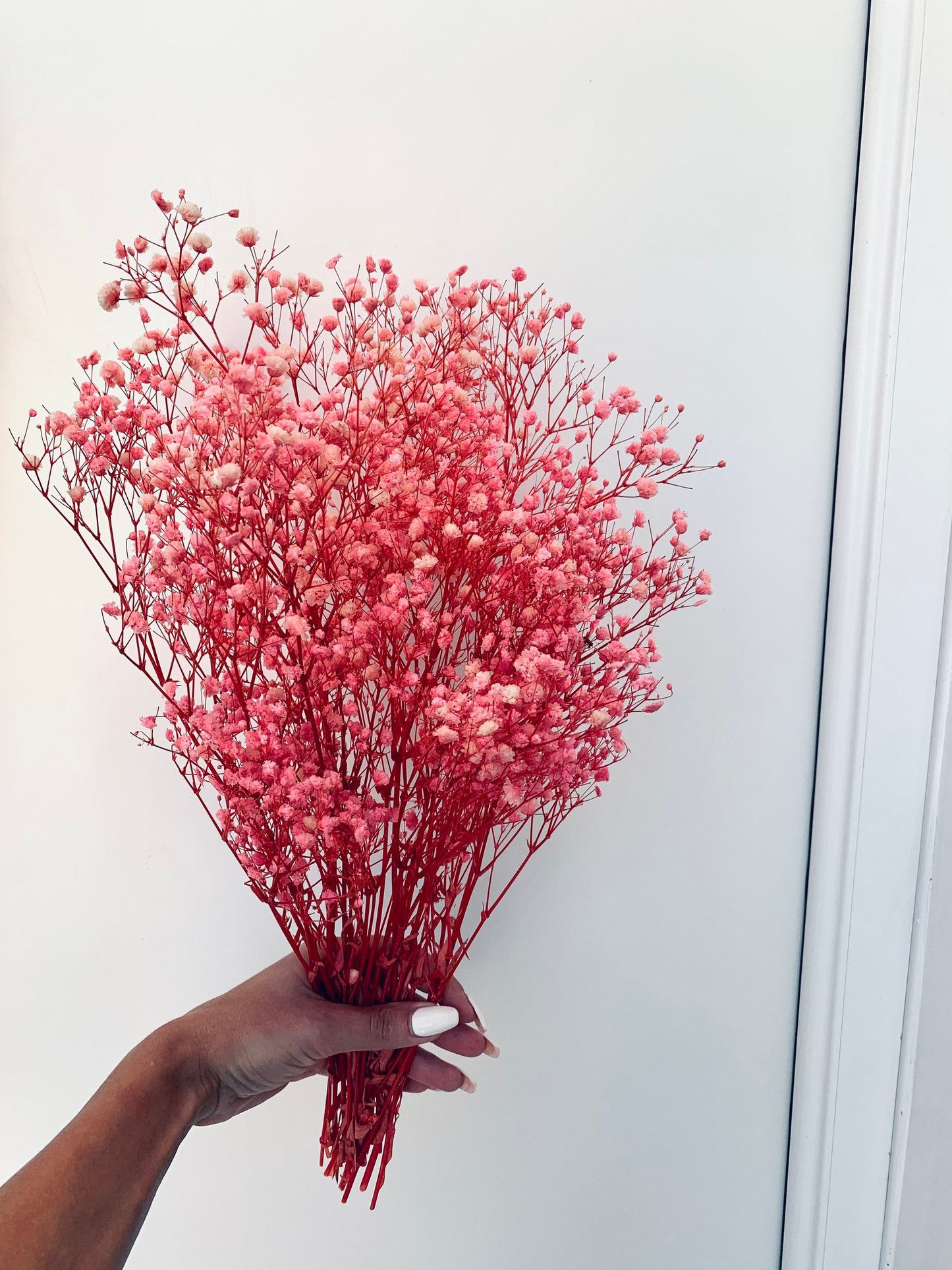 Dried Baby’s Breath Flowers Light Pink Colour Bouquet/ Gypsophila /Pink Flowers/ Dried Flowers home decore / Gift for Her