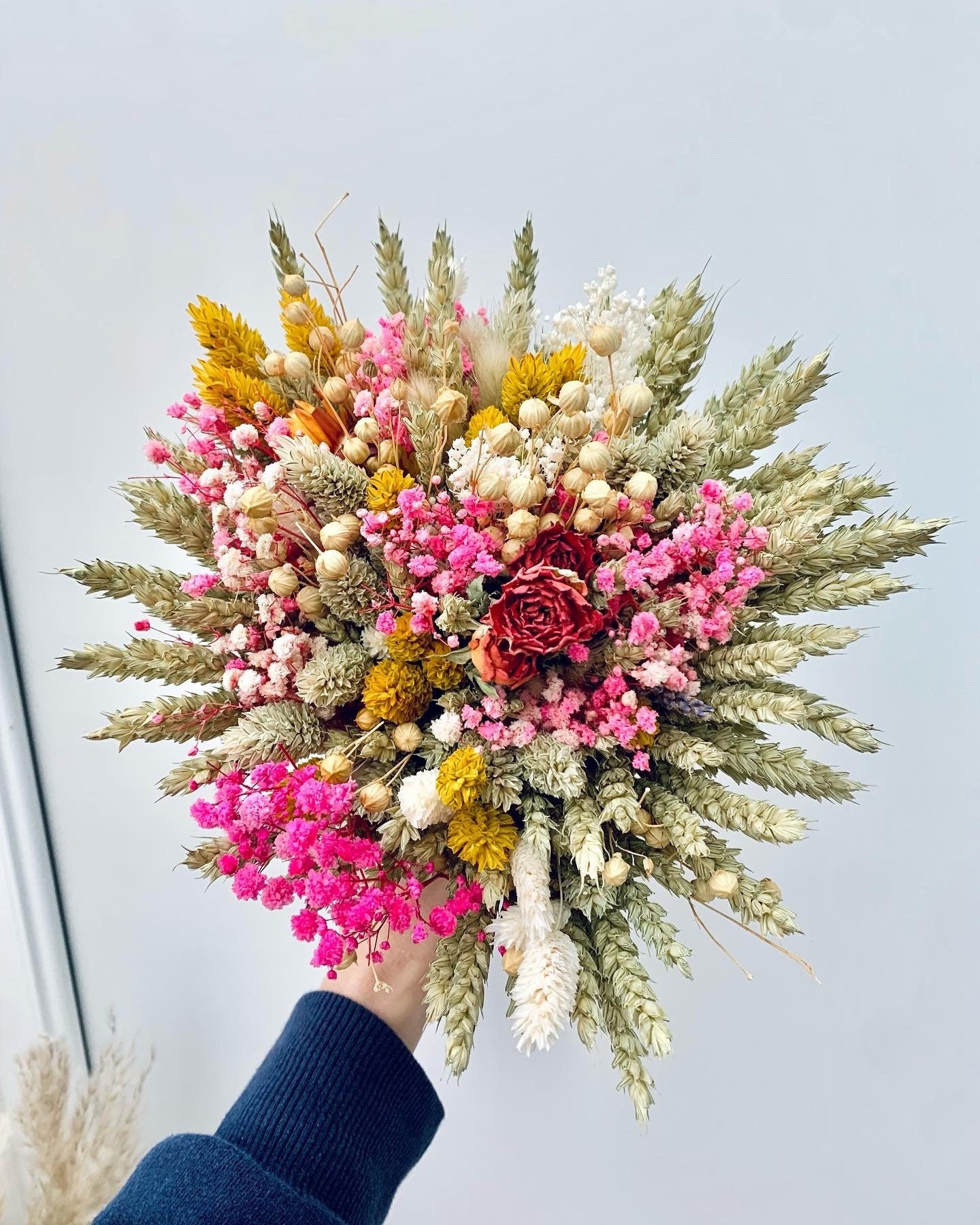 Scented Summer Bouquet / Dried Flowers/ Dried Flower Bouquet/ Gifts For Her / Bridal Bouquet  / Wedding bouquet / Dried flower arrangement