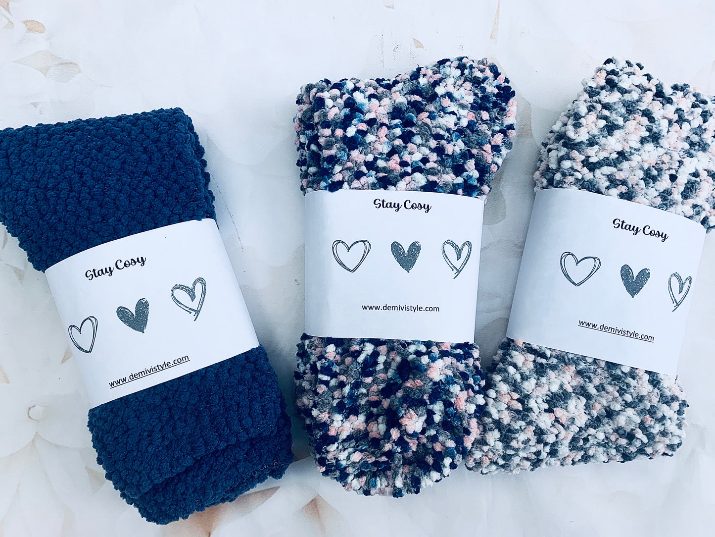 PERSONALISED Cosy socks  / winter socks / sleeping socks / gift for her / warm socks / fluffy socks / christmas gift / stocking fillers