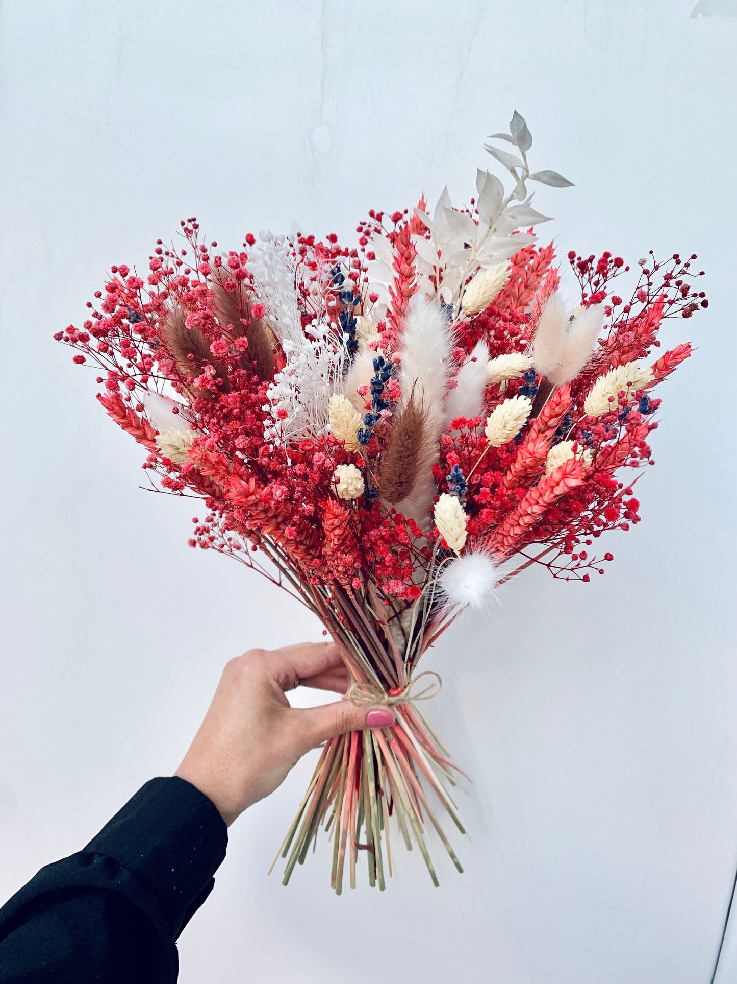 GIFT for her/  Scented  Bouquet LOVE/ Dried Flowers/ Dried Flower Bouquet/ Valentines Bouquet / Dried flower arrangement