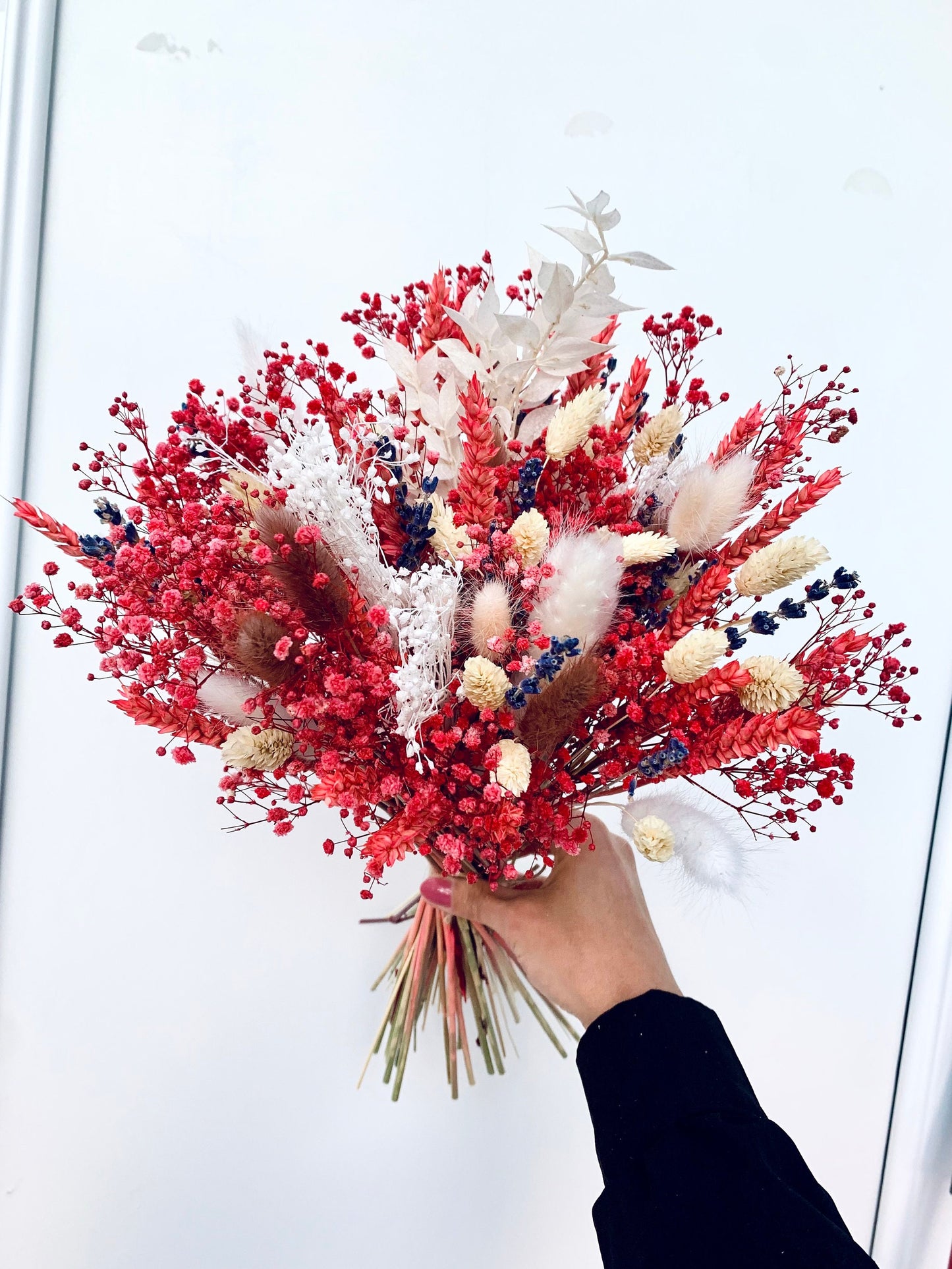 GIFT for her/  Scented  Bouquet LOVE/ Dried Flowers/ Dried Flower Bouquet/ Valentines Bouquet / Dried flower arrangement